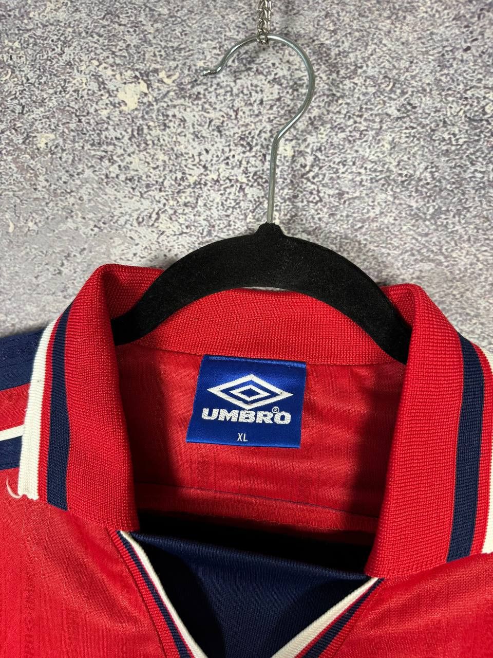 Umbro 90's England National Team 1992 Umbro Soccer Jersey Size US XL / EU 56 / 4 - 8 Thumbnail
