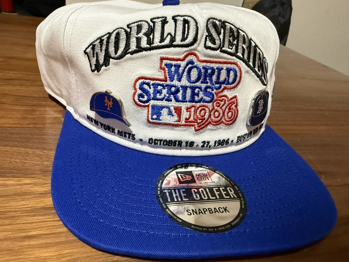 New Era New Era NY Mets World Series 1986 Championship Pin Golfer Size ONE SIZE - 2 Thumbnail