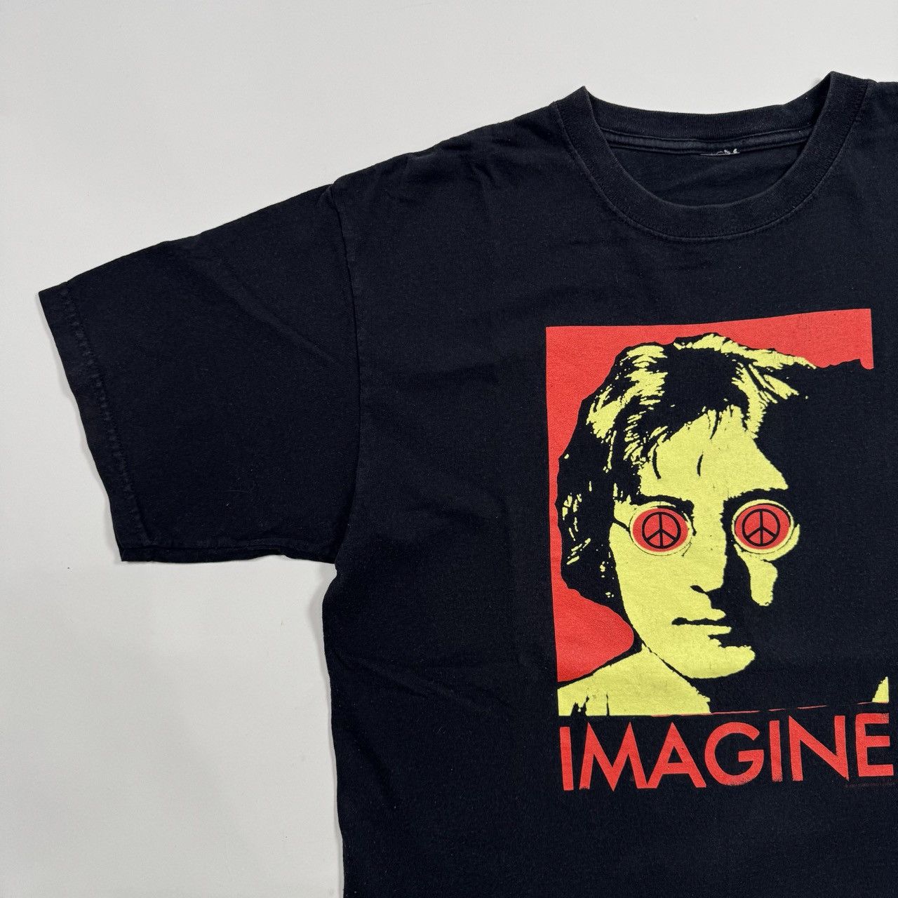 Other JOHN LENNON「War Is Over! If You Want It.」 IMAGINE T‐Shirt Size US L / EU 52-54 / 3 - 4 Thumbnail