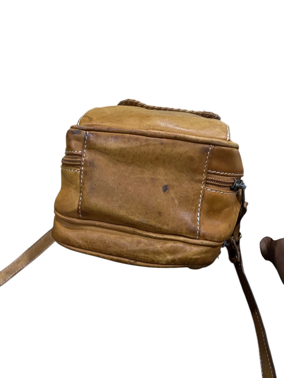 Japanese Brand Vintage cross body bag leather baseball glove leather Size ONE SIZE - 11 Thumbnail