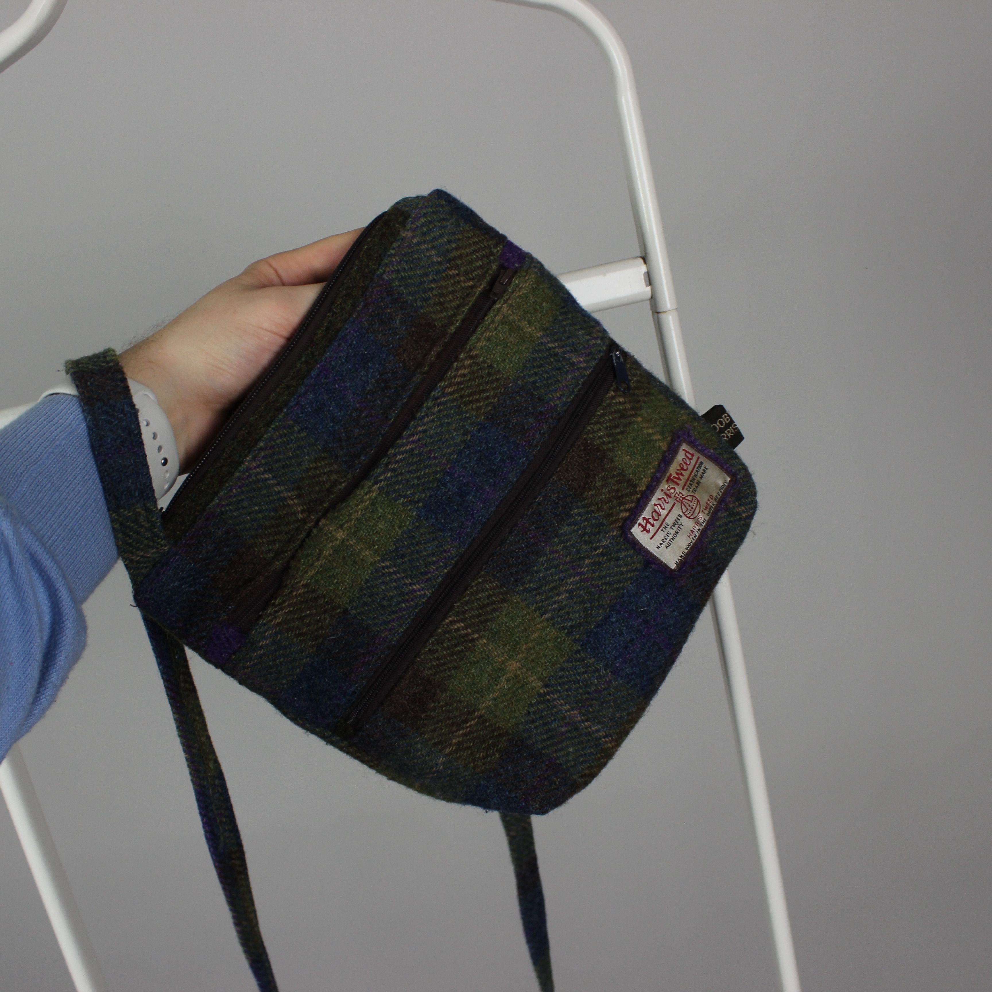 Harris Tweed Harris tweed small bag strap wool Size ONE SIZE - 1 Thumbnail