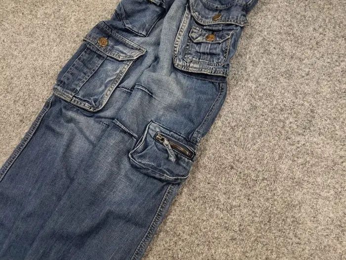 Hysteric Glamour Vintage Junya Watanabe Rick Owens Y2K Style Distressed Jeans Size US 30 / EU 46 - 5 Thumbnail