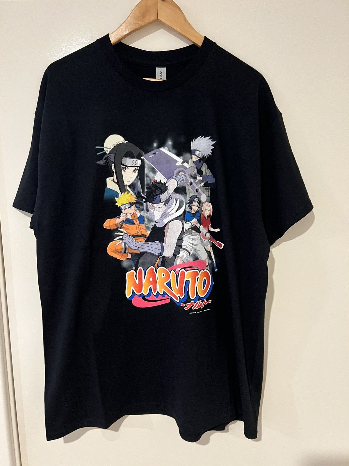 Anime Naruto Team 7 x Zabuza Arc Bootleg Tee Size US XL / EU 56 / 4 - 1 Thumbnail