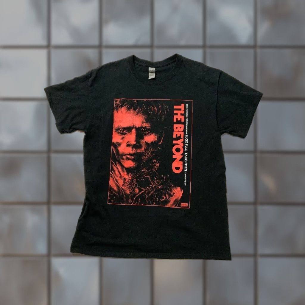 Gildan Lucio Fulci The Beyond Supernatural Gothic Horror Film Movie Graphic T-Shirt LG Mens L Black Gildan Size US L / EU 52-54 / 3 - 1 Thumbnail