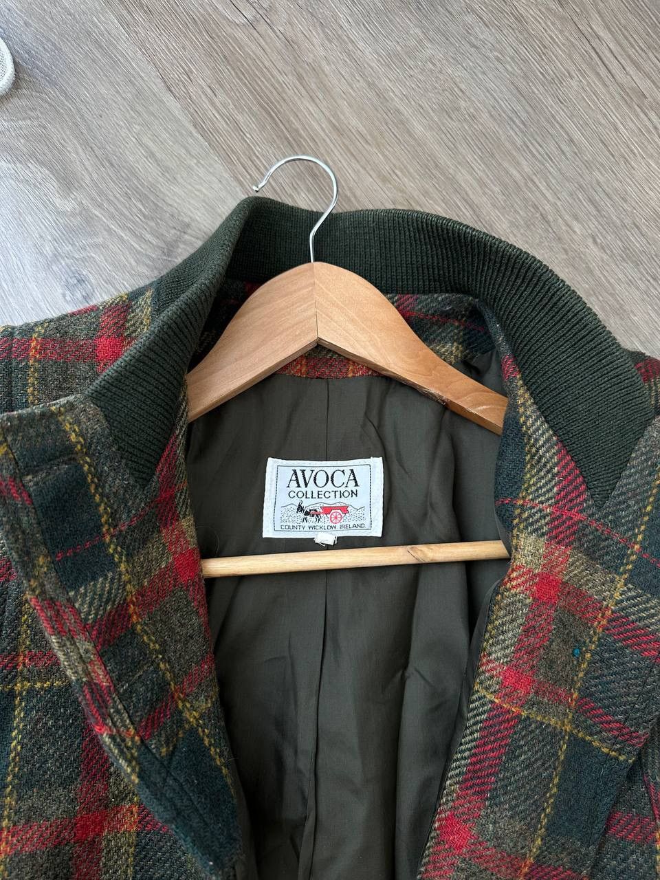 Other UK Vintage Avoca Ireland Wool Checked Collection Jacket Size M / US 6-8 / IT 42-44 - 10 Thumbnail