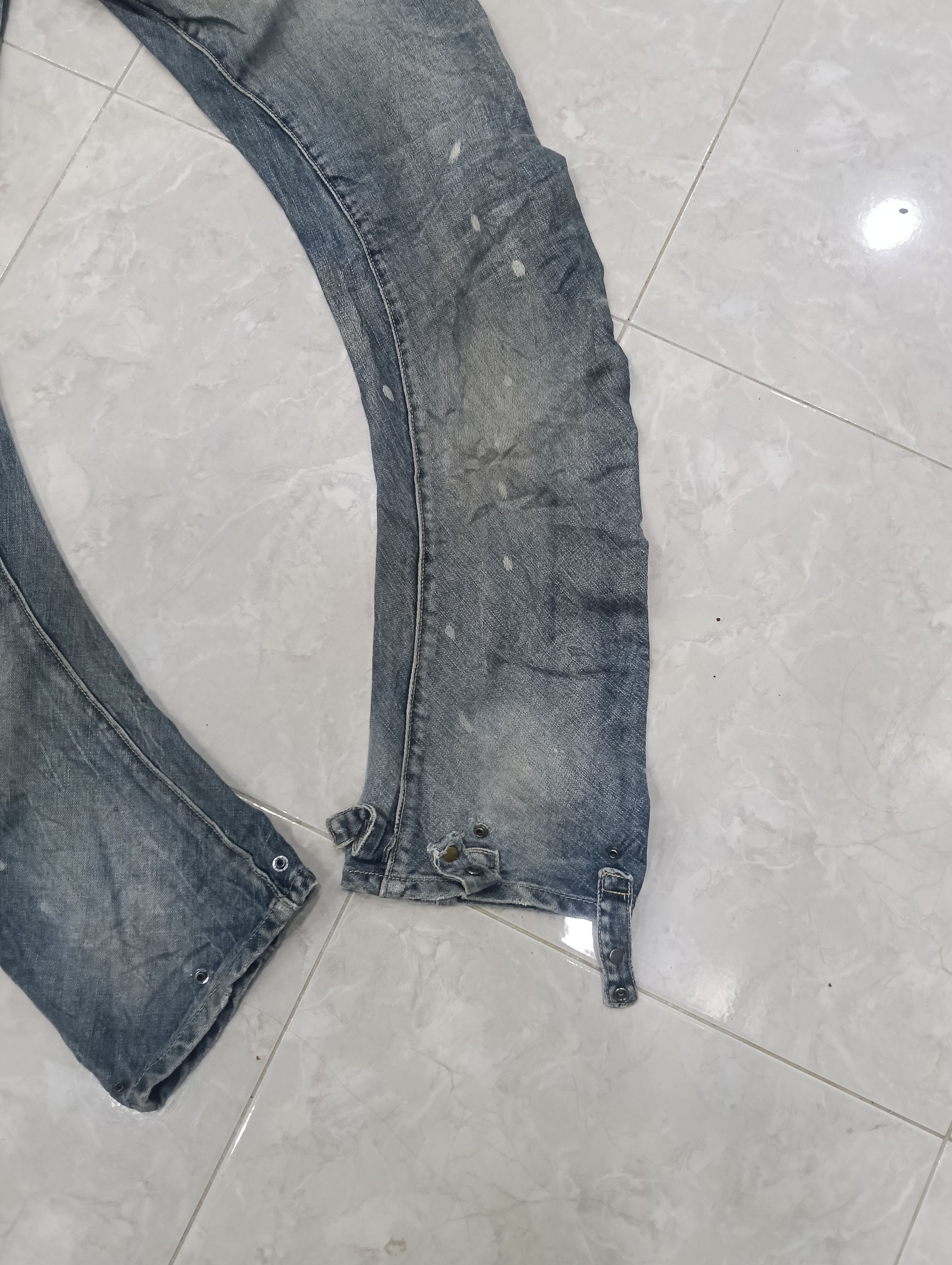 If Six Was Nine Ppfm Japan Brand Curve Jeans Size US 33 - 8 Thumbnail