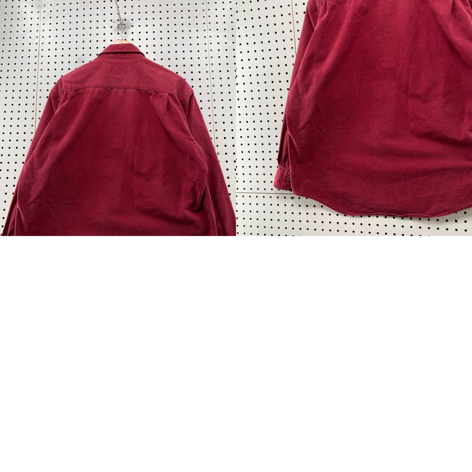 Vintage Cabela's Red Soft Chamois Heavy Button-Up Flannel Shirt L Men Regular Size Large Hunting Deer Vintage Size US L / EU 52-54 / 3 - 9 Thumbnail