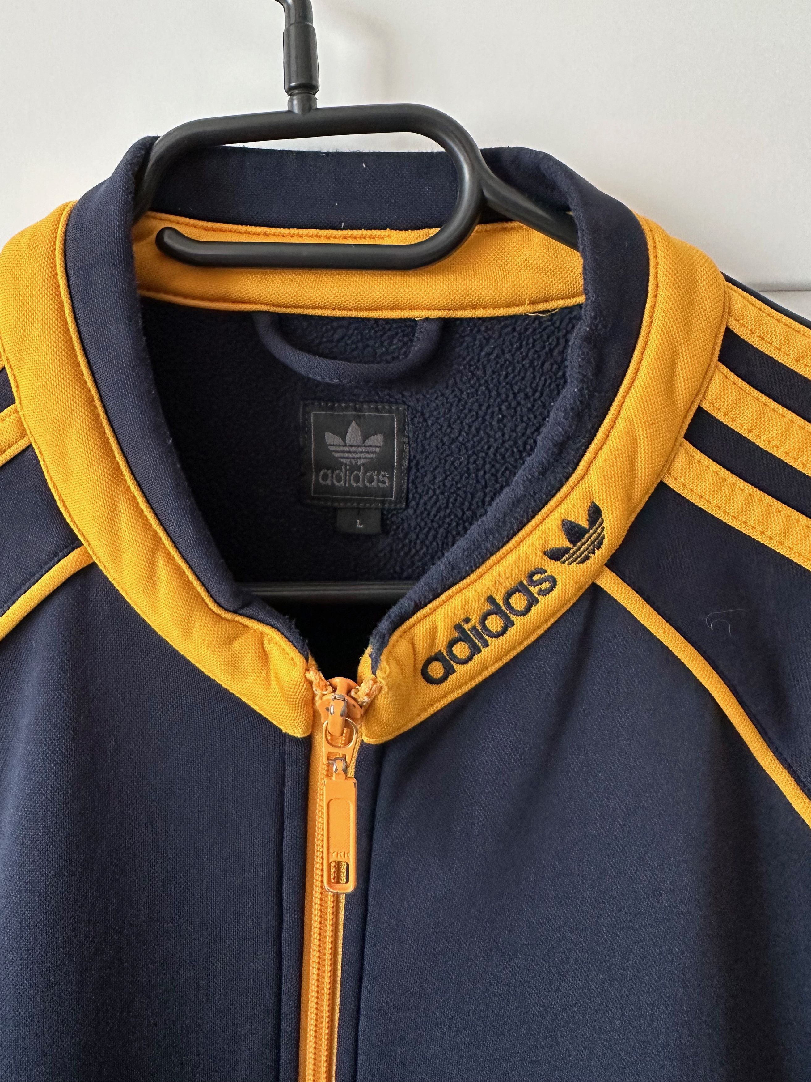 Adidas 00's Addias Seefeld Track top fleece lined light jacket Size US L / EU 52-54 / 3 - 5 Thumbnail