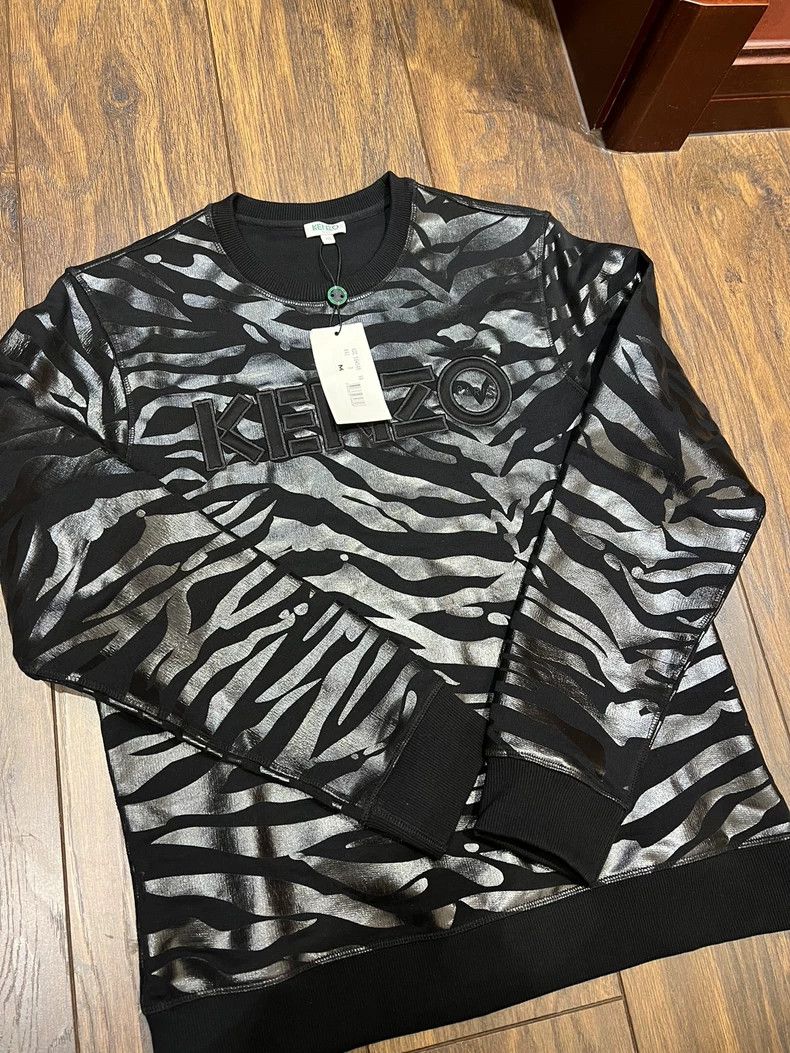 Kenzo KENZO Tiger striped hoodie Size US M / EU 48-50 / 2 - 1 Thumbnail