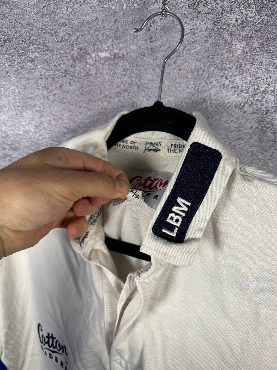 Cotton Traders × Vintage Vintage Sale Sharks Rugby Shirt S Cotton Traders 2004 Jersey Size US S / EU 44-46 / 1 - 13 Thumbnail