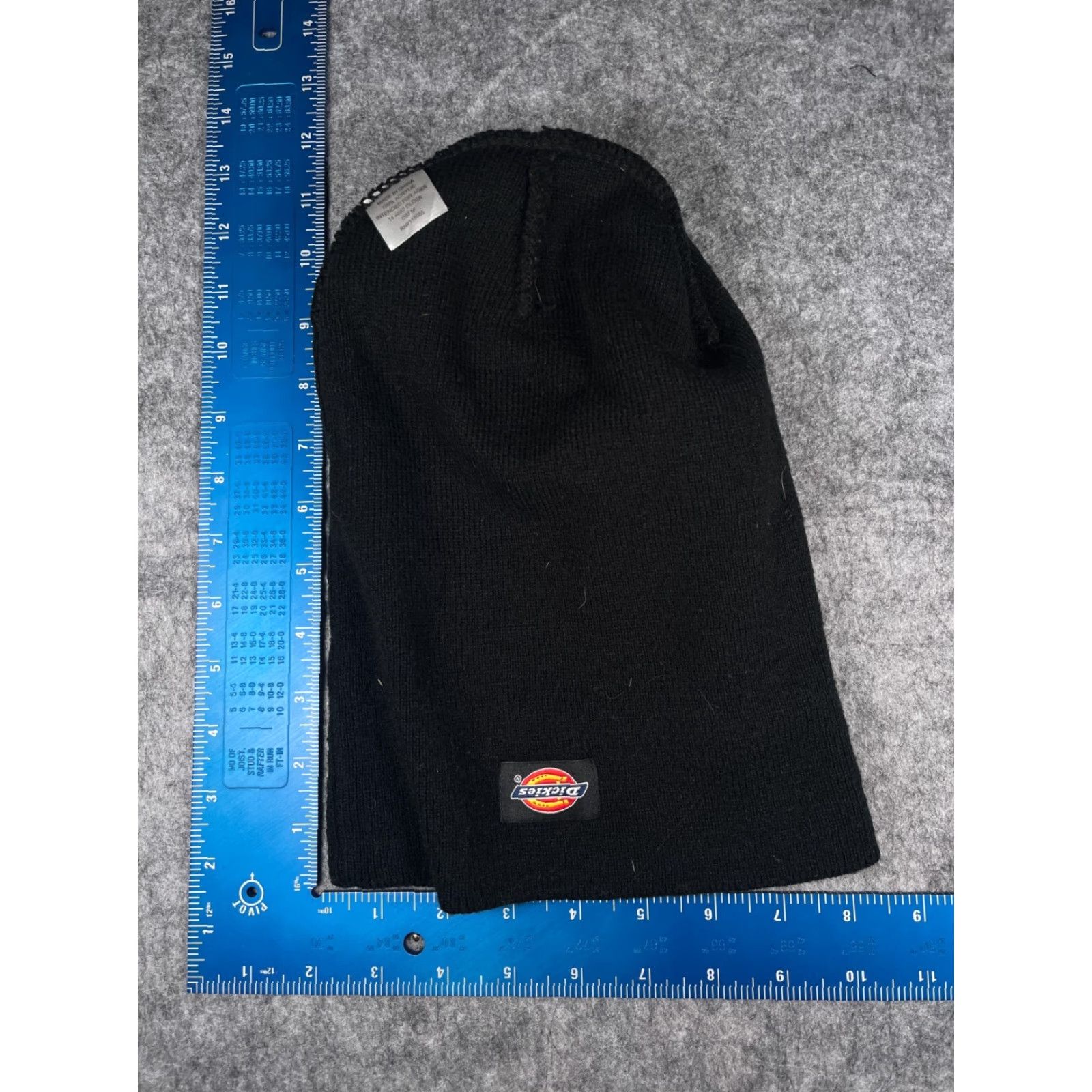 Dickies Dickies Beanie Toque Adult One Size Black Knit 100% Acrylic Snow Ski Workwear Knit Hat Mens Beanie 90s Outdoor Logo Ski Work Dickies Size ONE SIZE - 5 Thumbnail