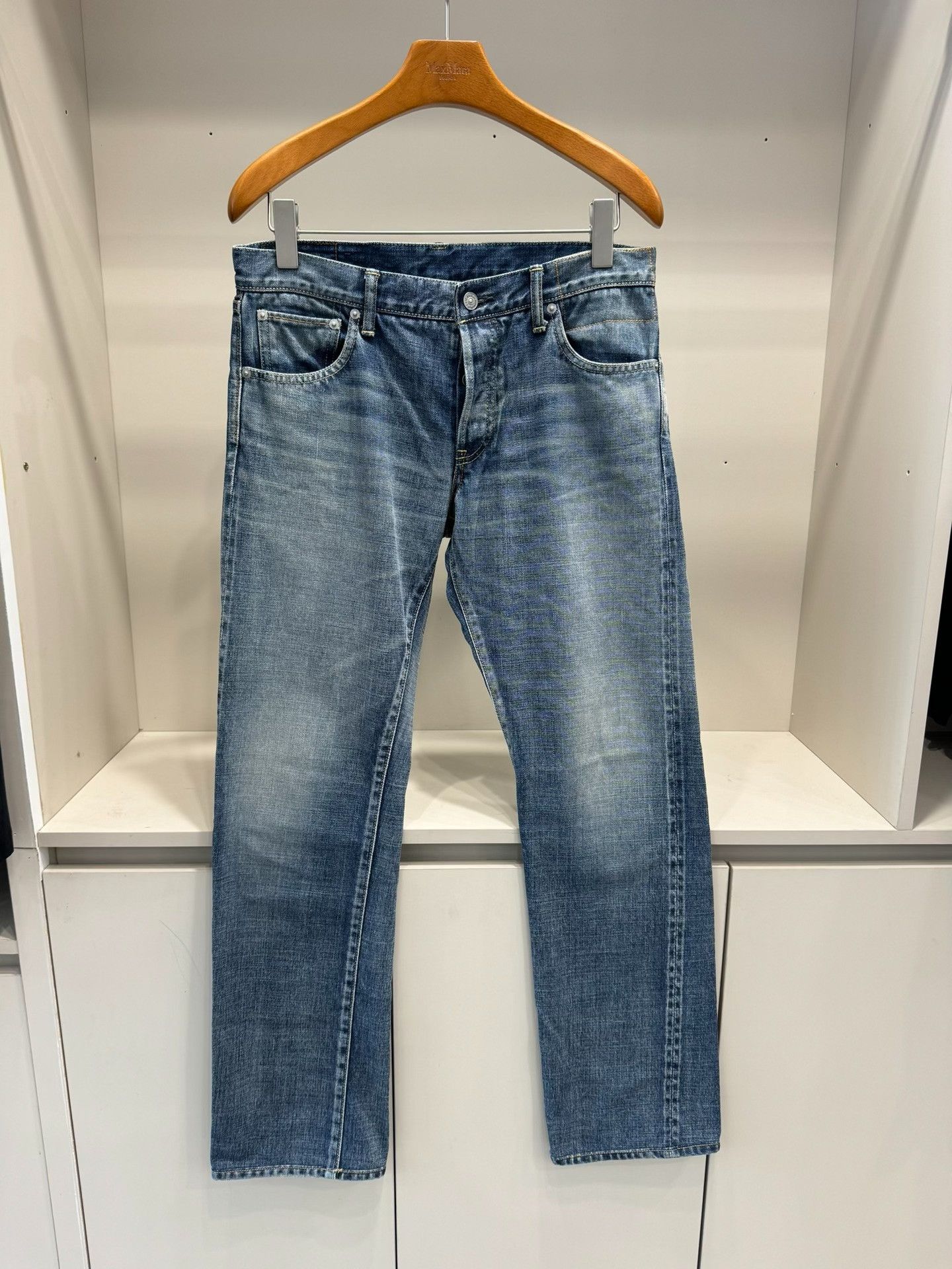 Visvim VISVIM Rare Blue Denim Jeans Size US 32 / EU 48 - 1 Thumbnail