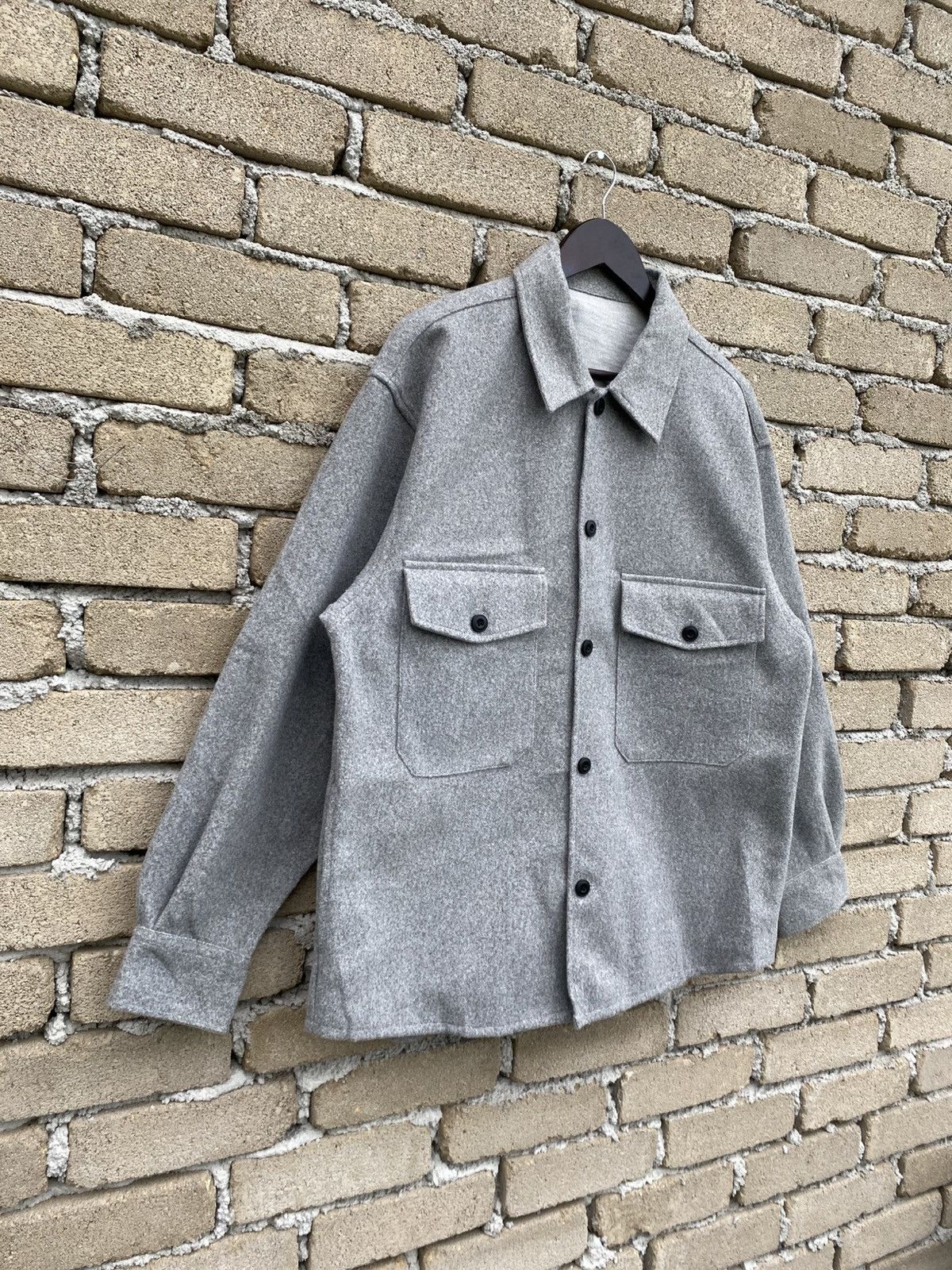 Japanese Brand Japanese Brand Shirt Jacket Streetwear Size US XL / EU 56 / 4 - 3 Thumbnail