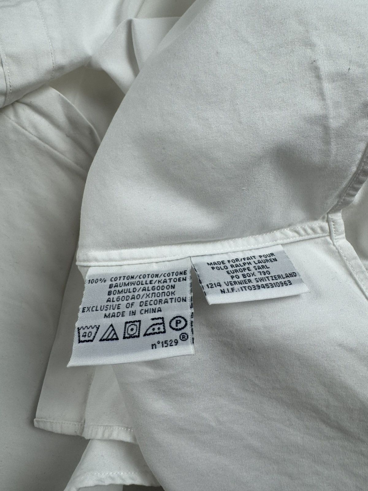 Polo Ralph Lauren Polo Ralph Lauren White XXL Size Button Slim Fit Classic Collar LongSleeve Shirt Size US XXL / EU 58 / 5 - 10 Thumbnail