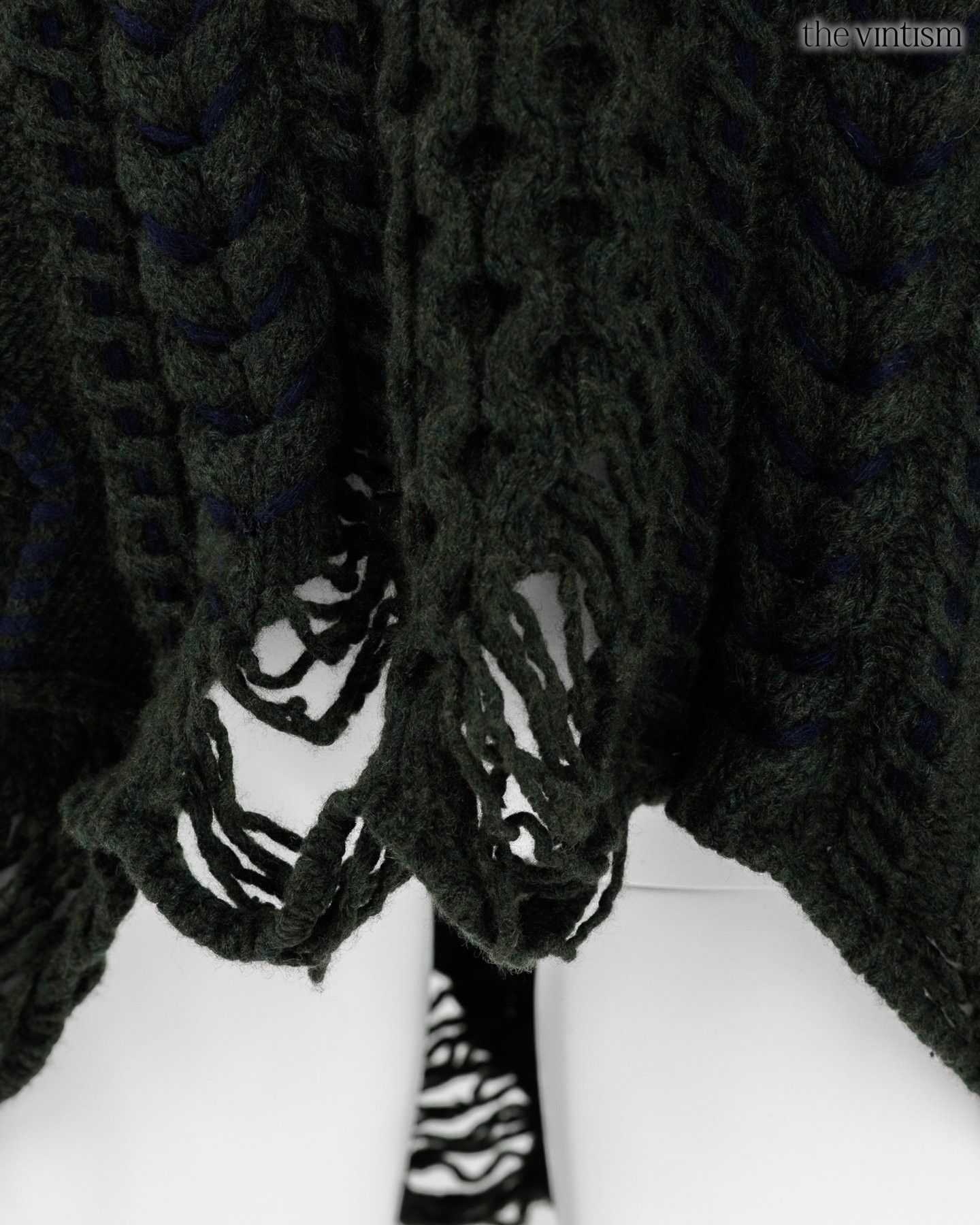 Gabriela Hearst Gabriela Hearst Archival Wool & Cashmere Distressed Sweater Size S / US 4 / IT 40 - 6 Thumbnail