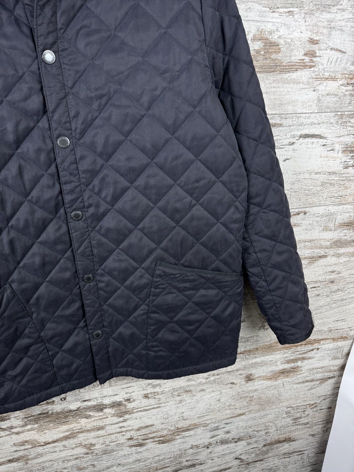Barbour Mens Vintage Barbour Bonell quilt jacket quilted bombers Size US XXL / EU 58 / 5 - 4 Thumbnail
