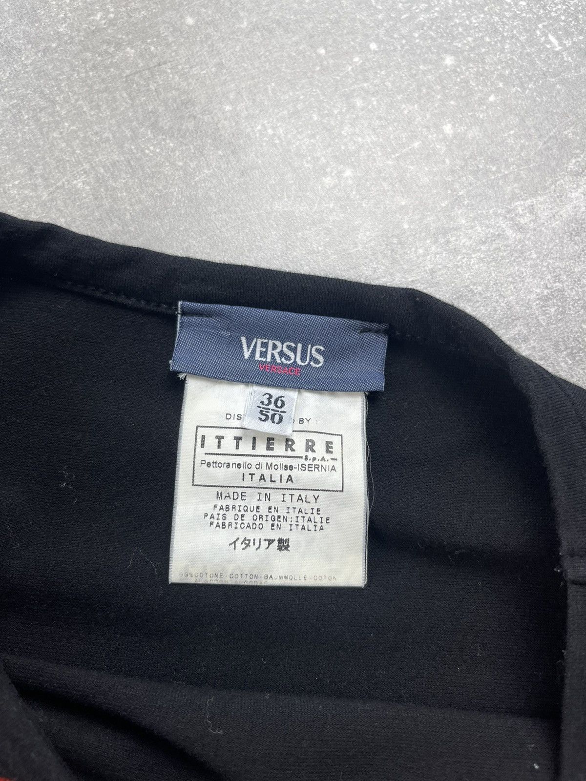 Versus Versace Versus Versace "Why Don’t You Go And Yourself" T-Shirt Size US M / EU 48-50 / 2 - 7 Thumbnail