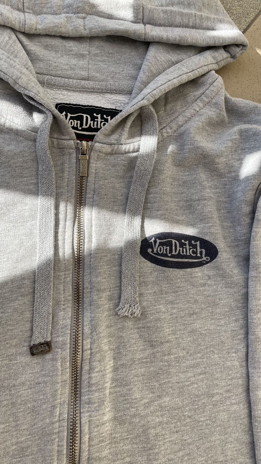 Von Dutch Y2K Hype Von Dutch Big Logo On Sleeve Full Zip Hoodie Size US S / EU 44-46 / 1 - 3 Thumbnail