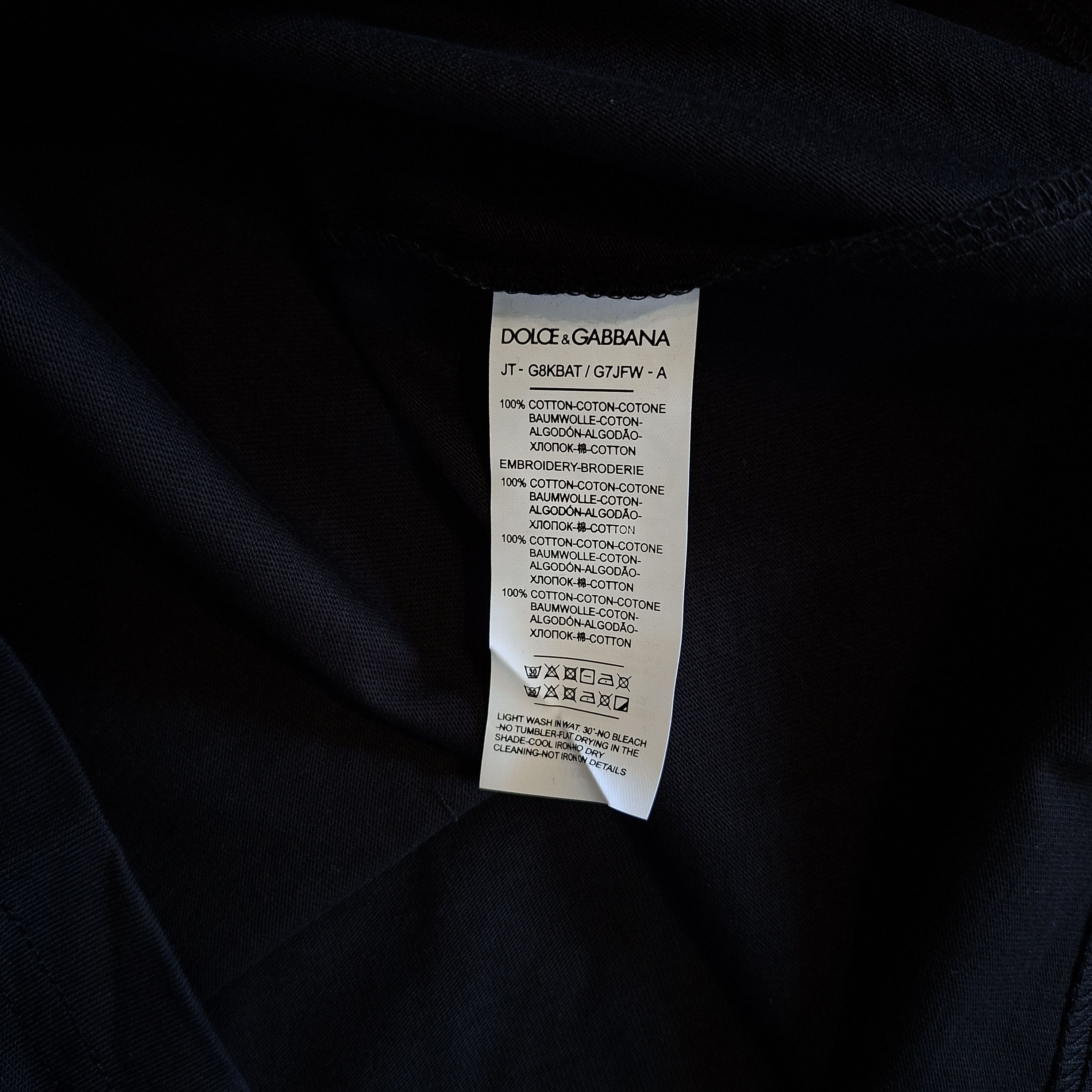 Dolce & Gabbana Dolce Gabbana t shirt size S 46 Size US S / EU 44-46 / 1 - 5 Thumbnail
