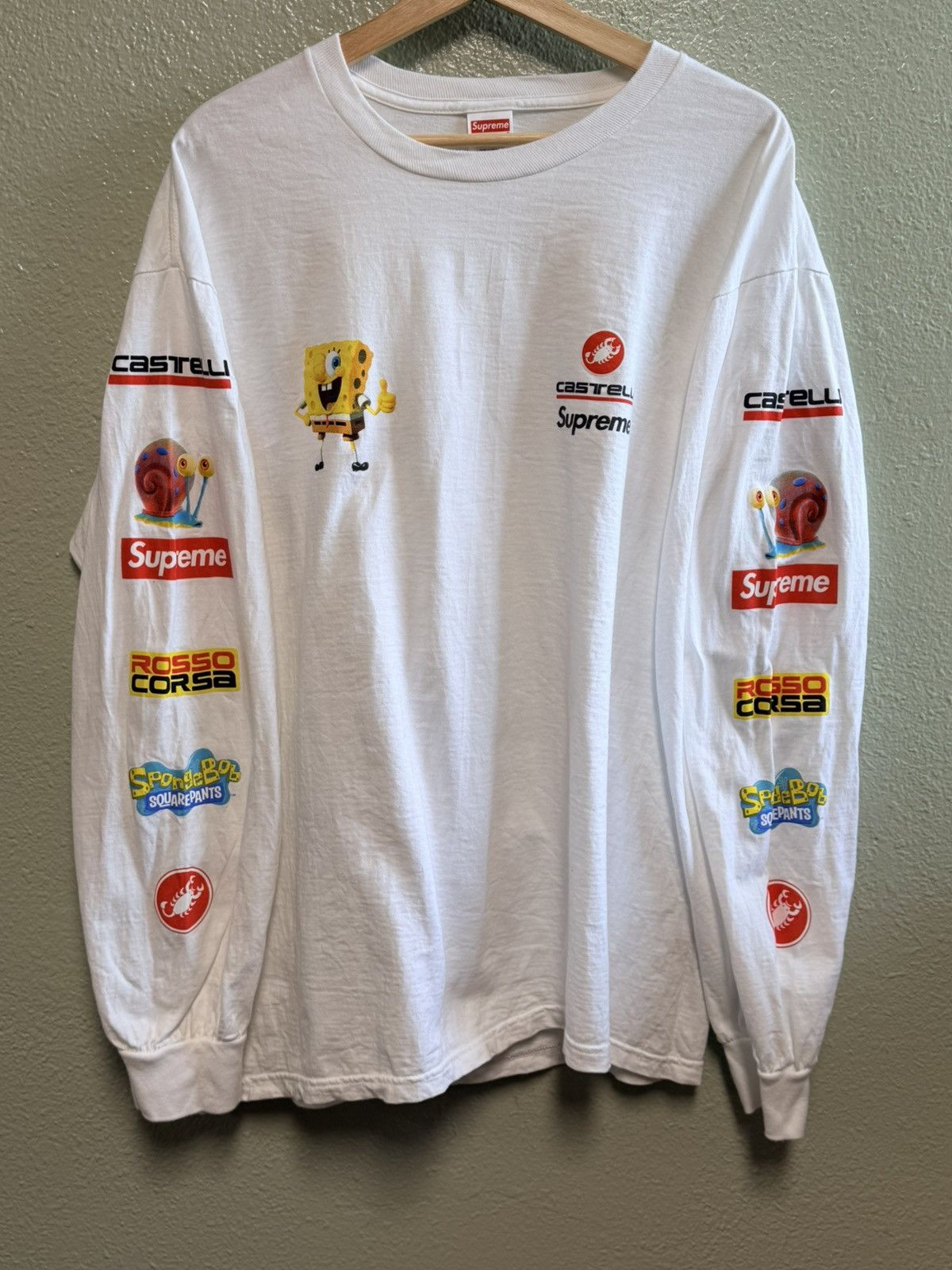 Supreme Supreme supreme Castelli Longsleeve Size US XL / EU 56 / 4 - 1 Thumbnail