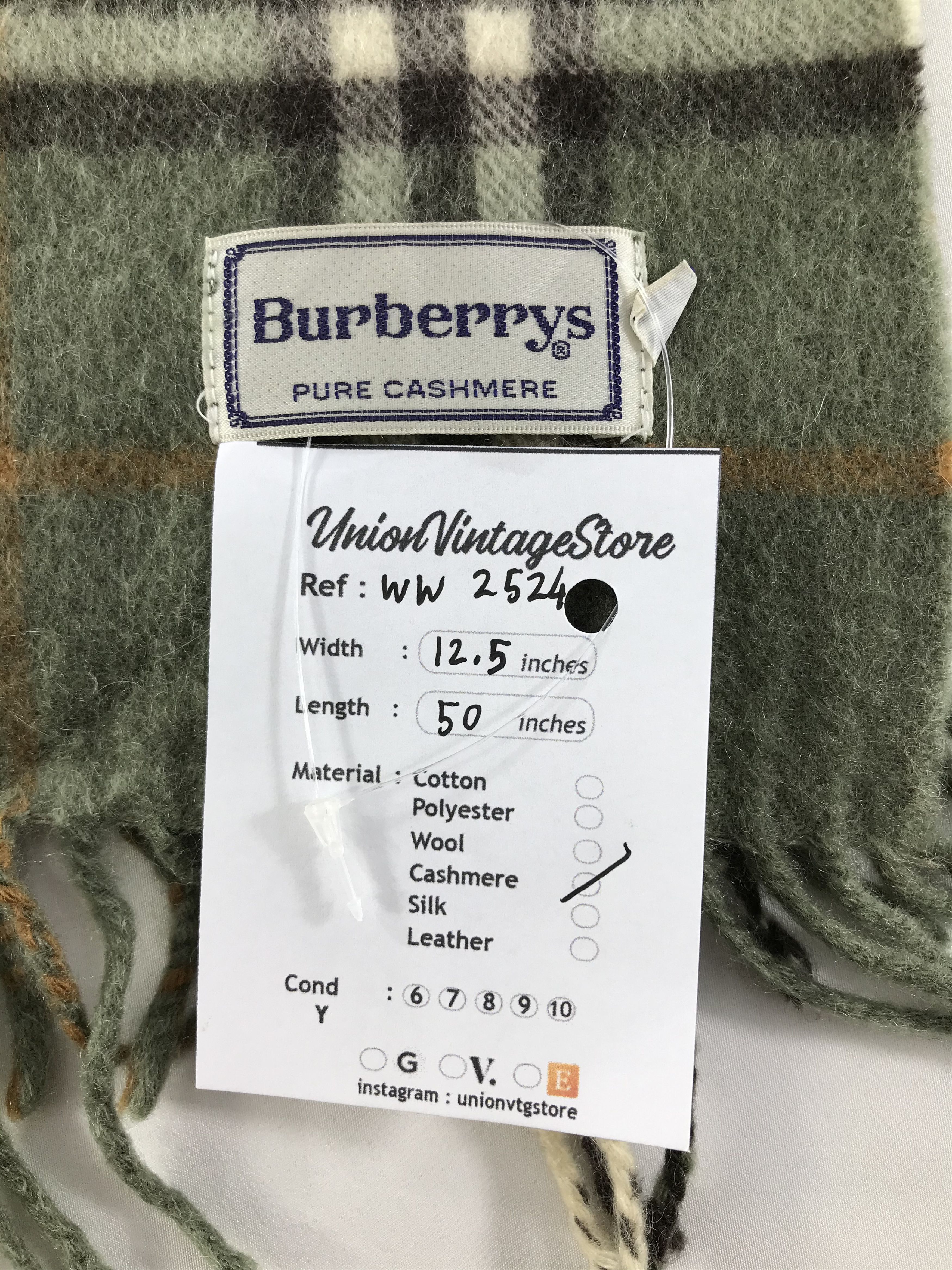 Burberry × Vintage Burberry Scarf / Muffler / Neckwear Size ONE SIZE - 4 Thumbnail