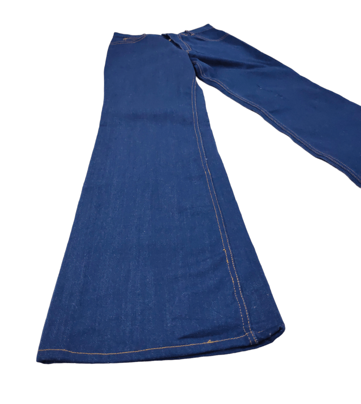 image of Very Vintage 70's Wisent Made In Germany Flared Jeans in Blue, Men's (Size 28)