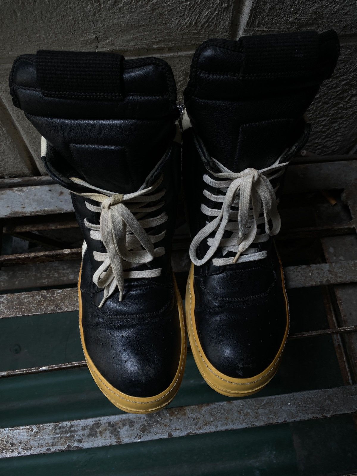 Rick Owens Rick Owens - Mainline - Geobasket High-Top Size US 7 / EU 40 - 10 Thumbnail