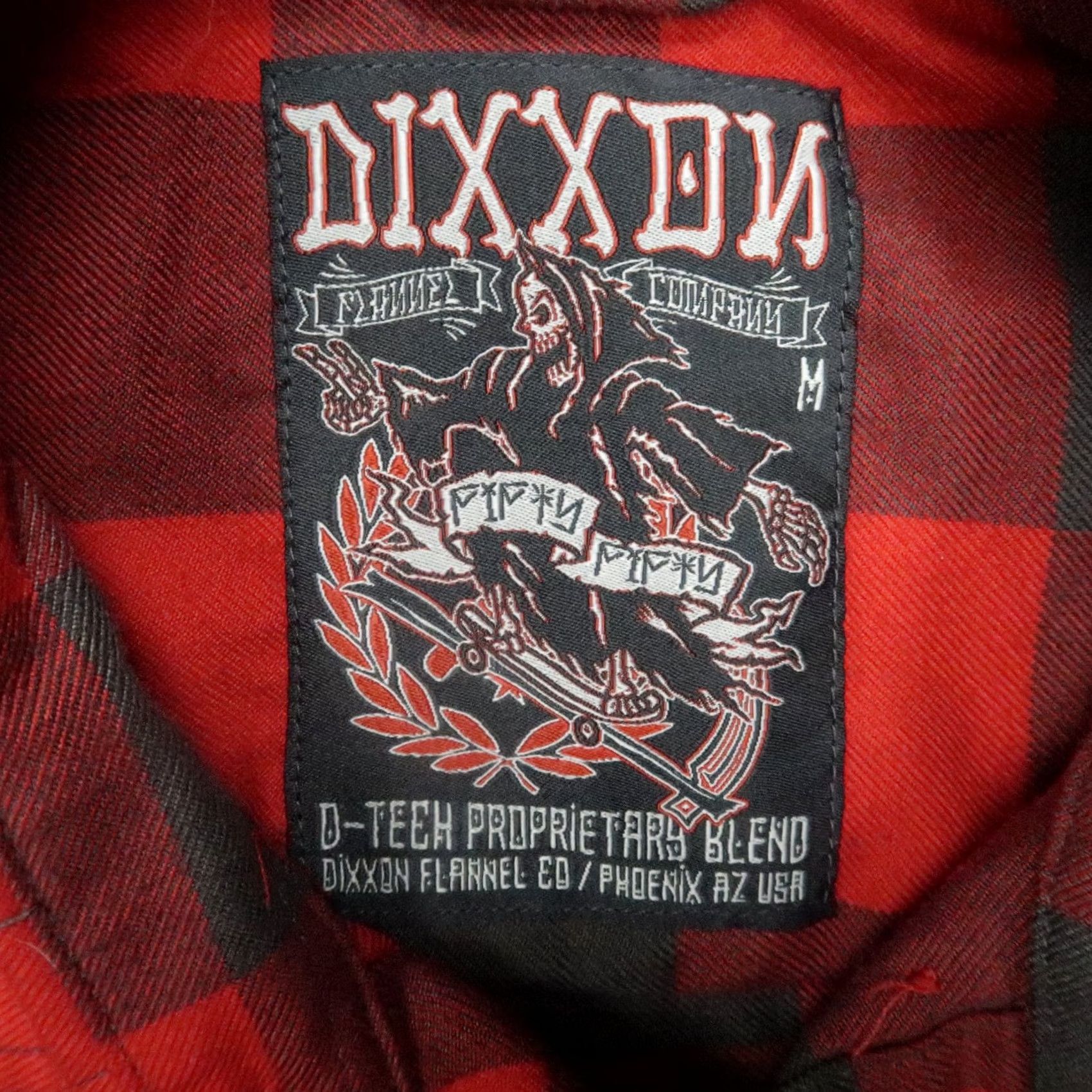 Vintage Dixxon Flannel Shirt Mens M Red Buffalo Plaid Long Sleeve Button-Up Pockets Casual Travel Vintage: No? Size US M / EU 48-50 / 2 - 3 Thumbnail