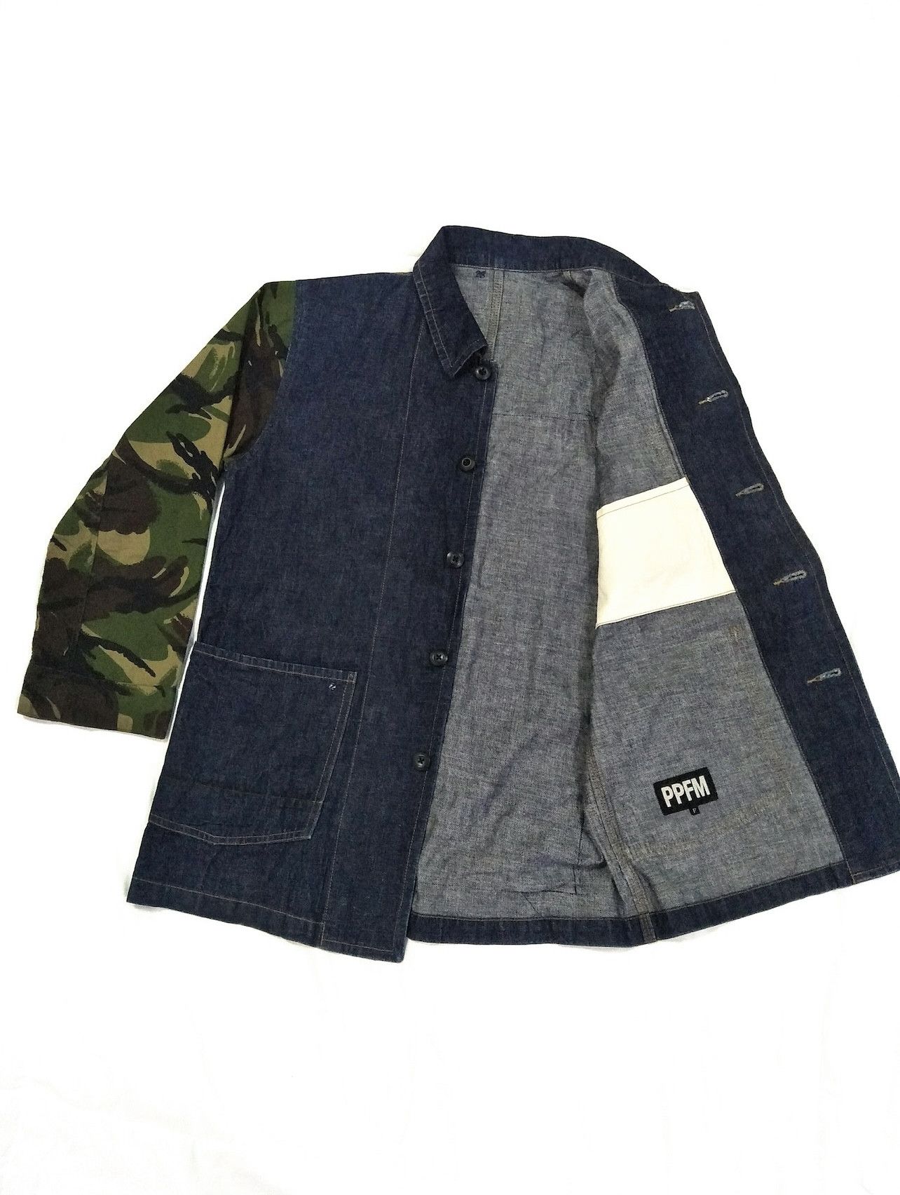 PPFM PPFM Denim Jeans England Camo Sleeve Movies Taxi Driver Size US L / EU 52-54 / 3 - 7 Thumbnail