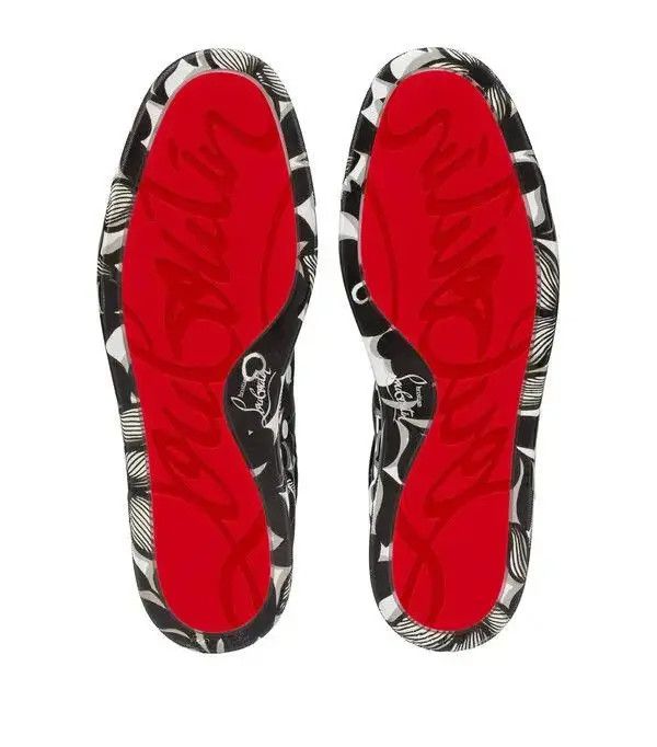 Christian Louboutin o1bcso1str0825 Louis Junior Orlato in Black/White Size US 7 / EU 40 - 5 Thumbnail