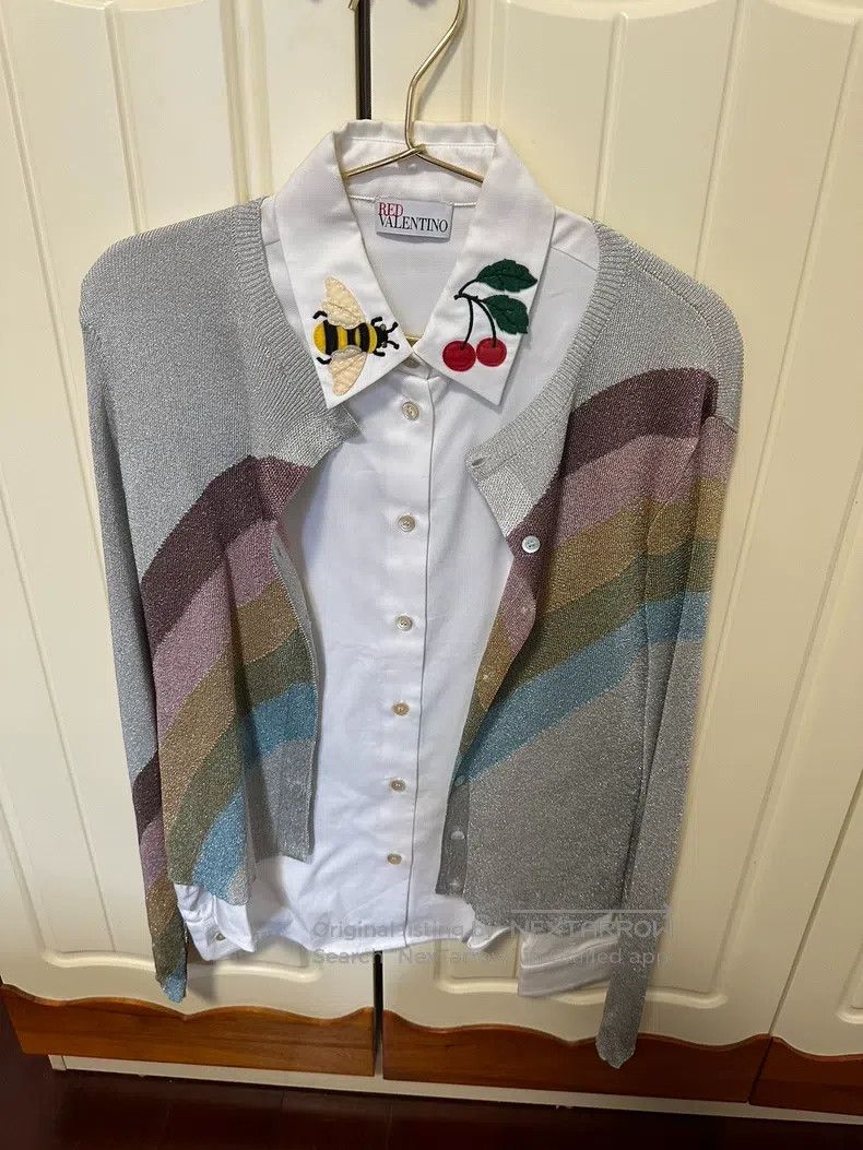 Valentino Valentino Rainbow knitwear Size S / US 4 / IT 40 - 3 Thumbnail