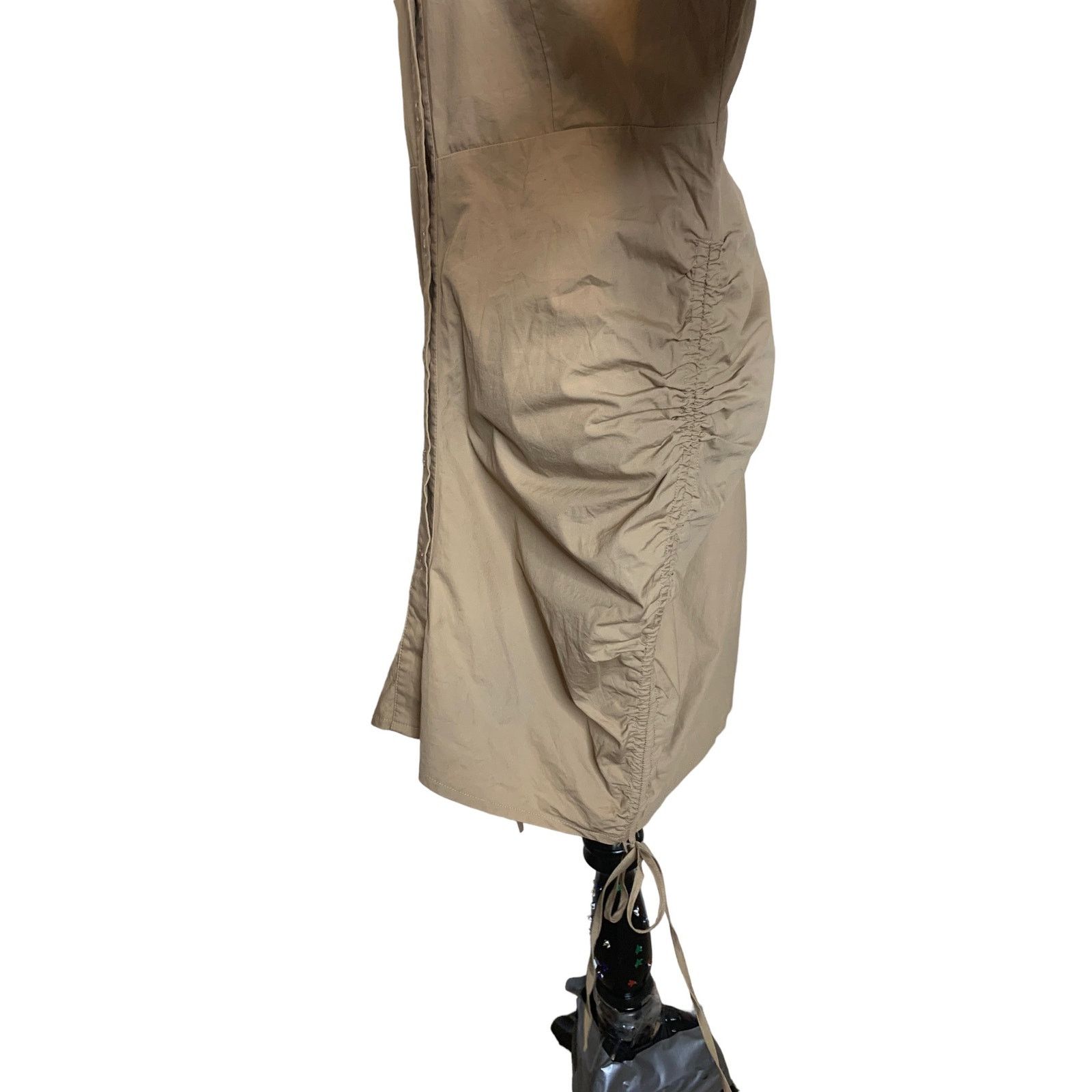 Shein Shein beige buttoned long sleeves shirt dress size 8-10 Size M / US 6-8 / IT 42-44 - 7 Thumbnail