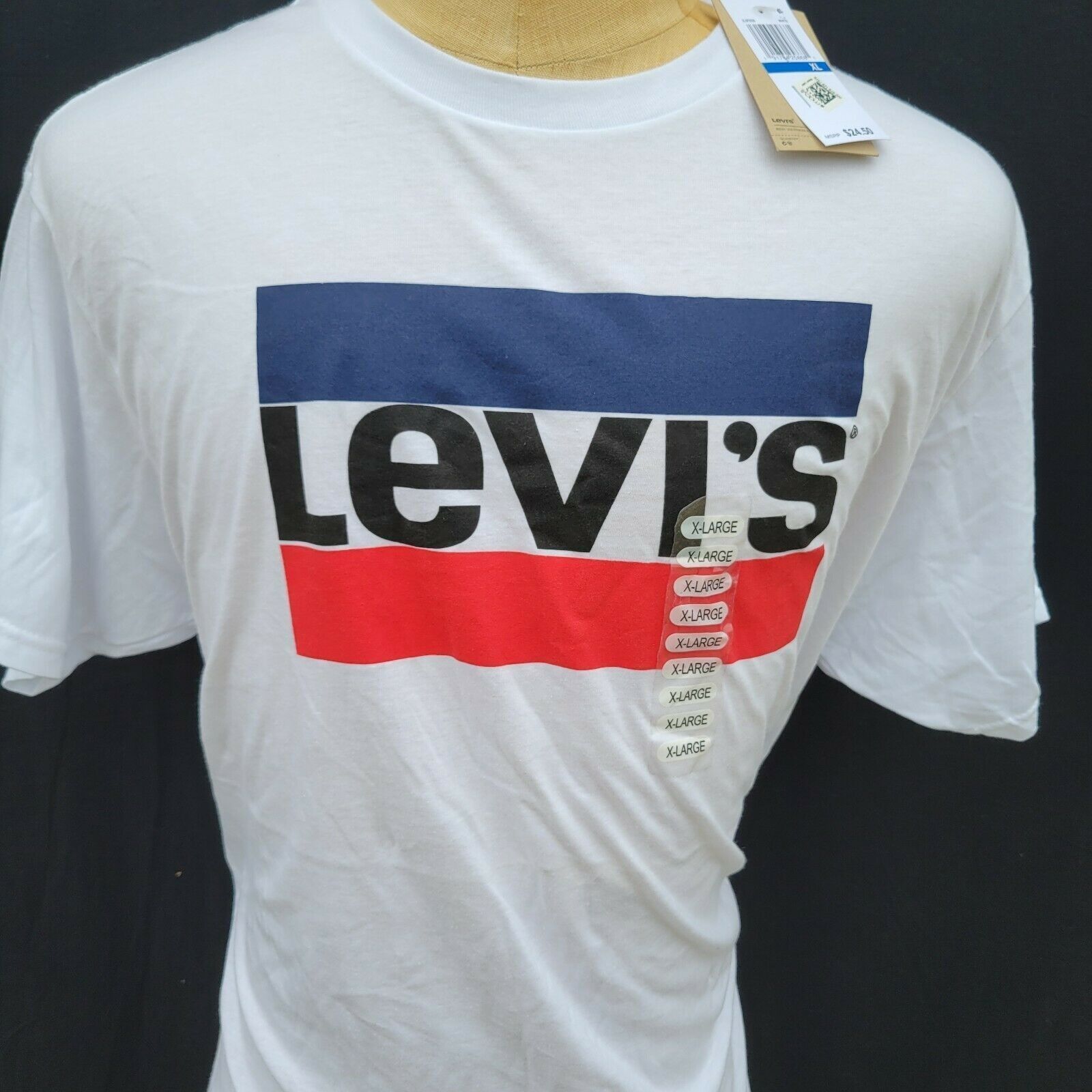 Levi's Men's Levi's Cotton Tshirt. XL Size US XL / EU 56 / 4 - 1 Thumbnail