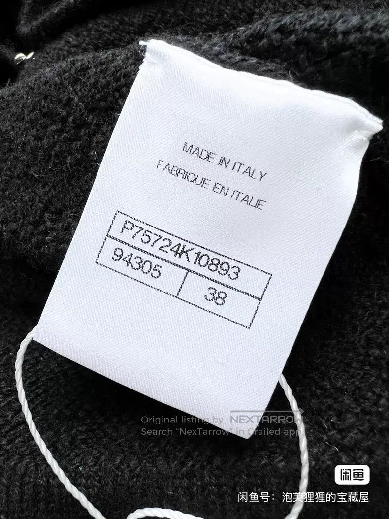 Chanel Chanel Leather chain rolled edge long-sleeved short knit c Size XS / US 0-2 / IT 36-38 - 6 Thumbnail