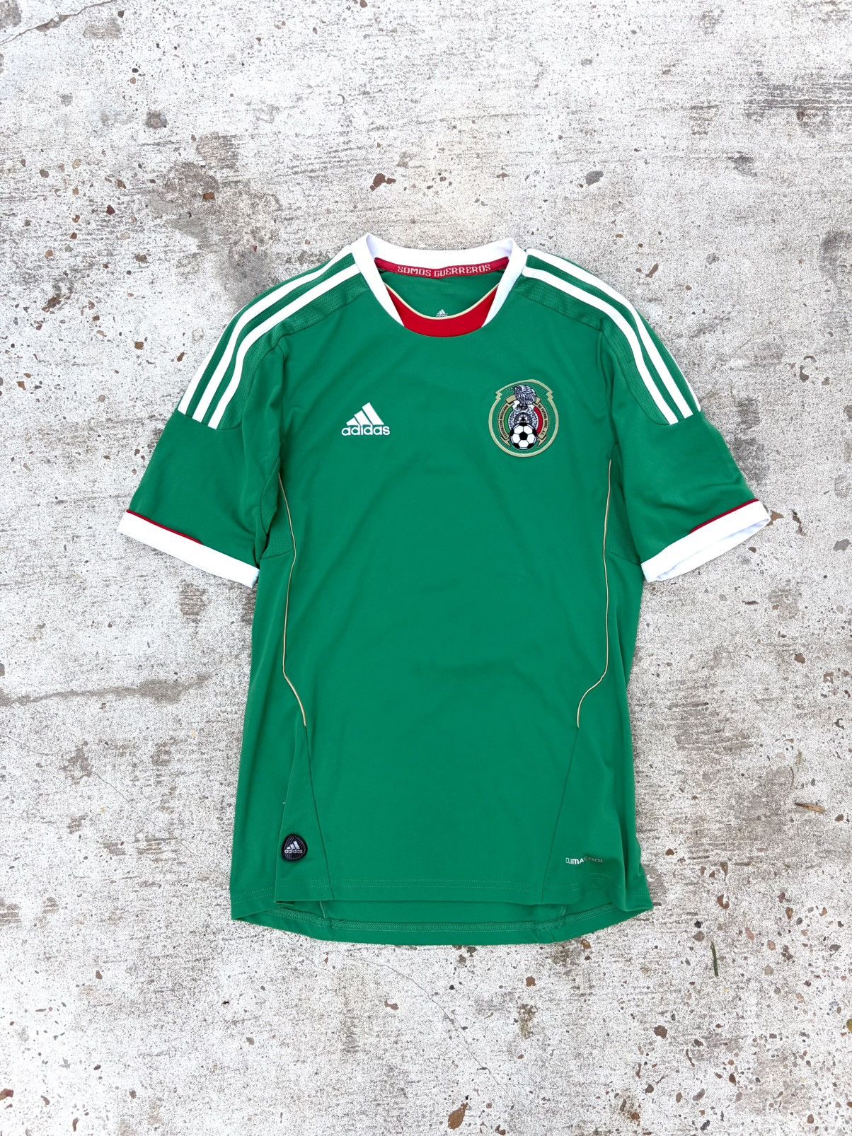 Adidas 2011/12 Adidas Mexico national team Home soccer jersey Size US S / EU 44-46 / 1 - 1 Thumbnail