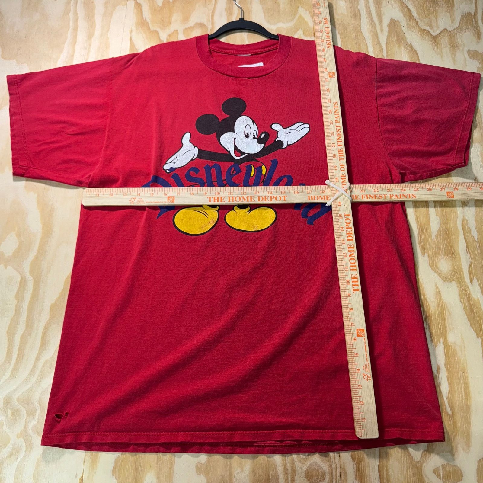 Disney Vintage Y2K Mickey Mouse Disneyland park cartoon 90s t-shirt Size US XL / EU 56 / 4 - 4 Thumbnail