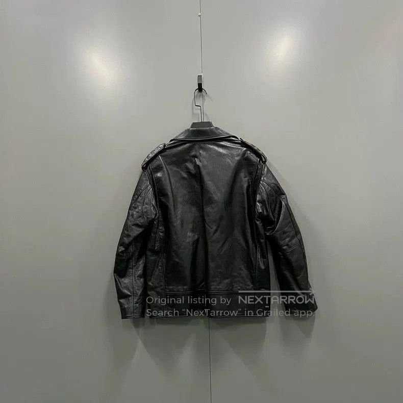 Saint Laurent Paris Saint Laurent Multi-Zipper Leather Biker Jacket Size US XS / EU 42 / 0 - 3 Thumbnail