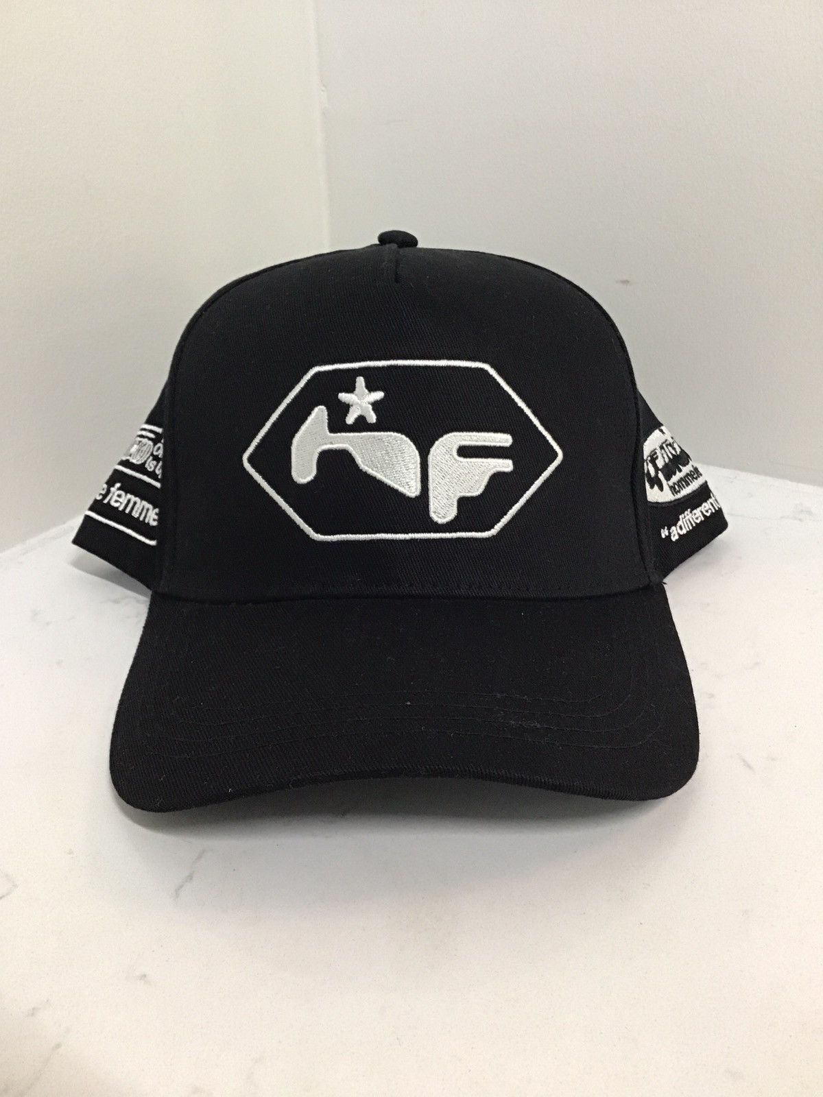 Homme + Femme La HOMME + FEMME LA Performance Hat Ultra Black Size ONE SIZE - 1 Thumbnail