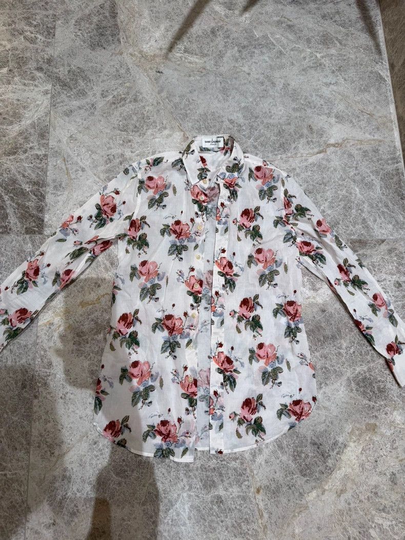 Saint Laurent Paris Saint Laurent Parisshirt 2504-Nextarrow Size XS / US 0-2 / IT 36-38 - 2 Thumbnail