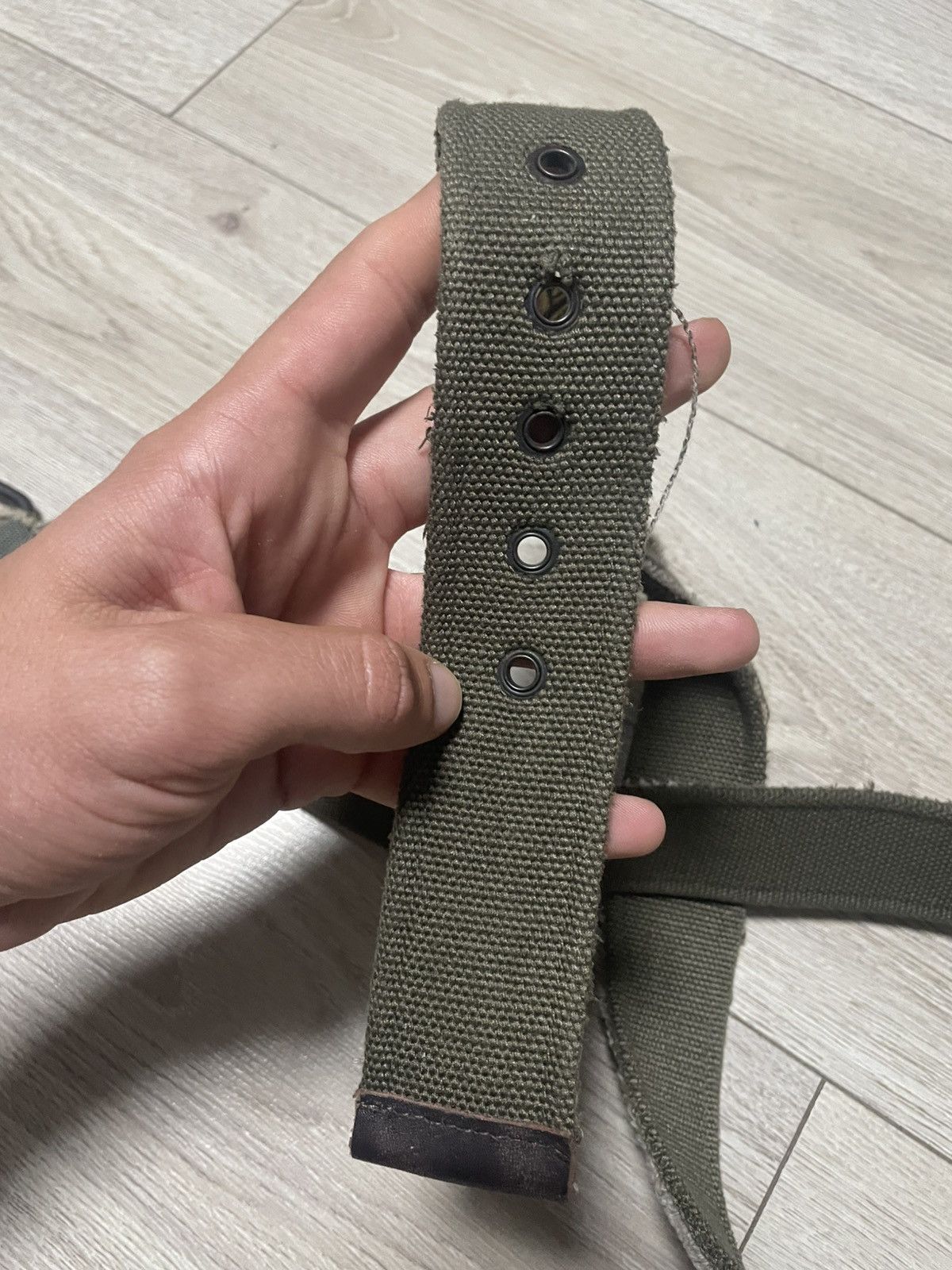Vintage Vintage Military Camouflage Belt Avant Garde Camo Y2K Size ONE SIZE - 13 Thumbnail