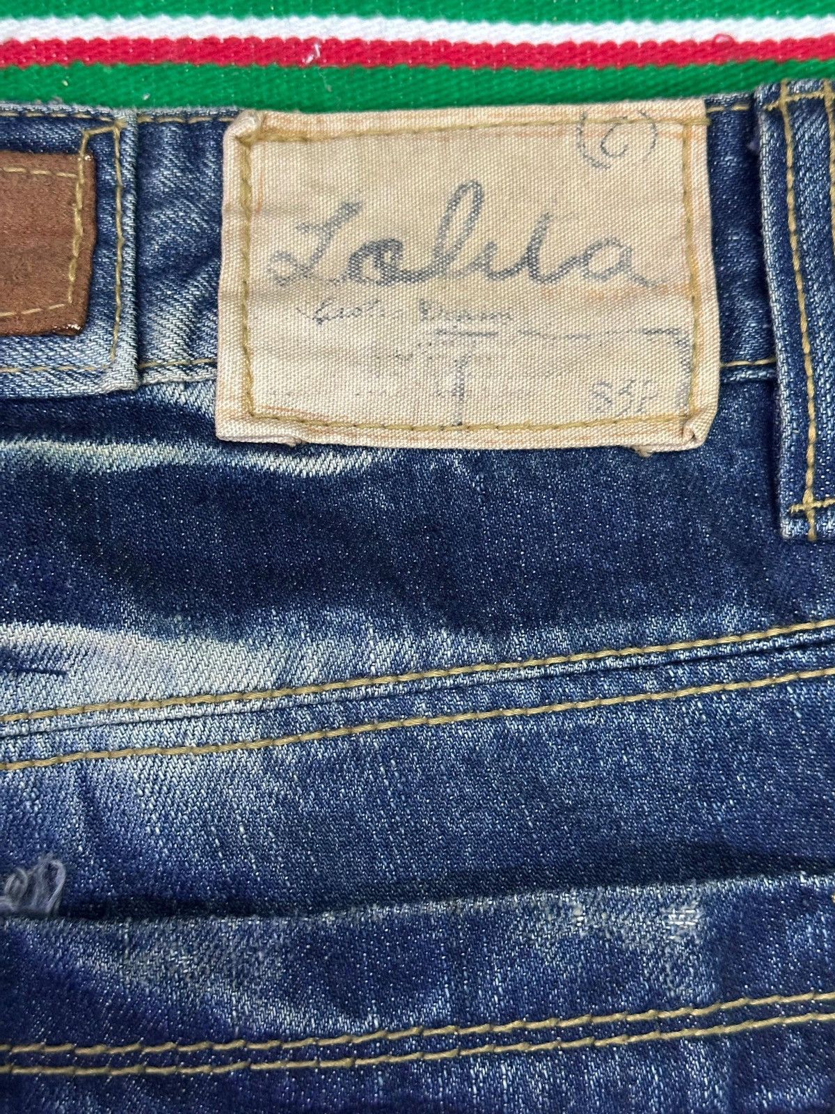 Japanese Brand 💥Lolita Denim💥 Denim Lolita Crazy Design 💥 Size US 34 / EU 50 - 8 Thumbnail