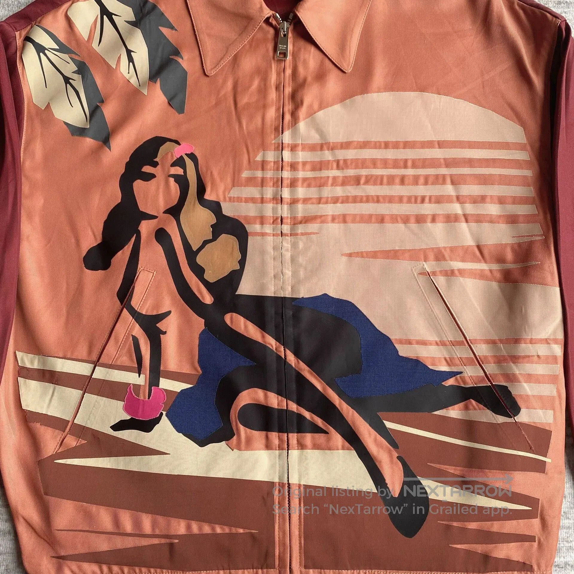 Prada Prada Sunset Jacket with Silk Print. Size US XS / EU 42 / 0 - 5 Thumbnail