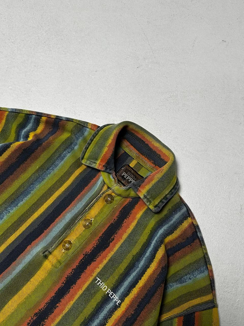 Coogi × Vintage Thio Peppe longsleeve ART 90s Size US XL / EU 56 / 4 - 3 Thumbnail