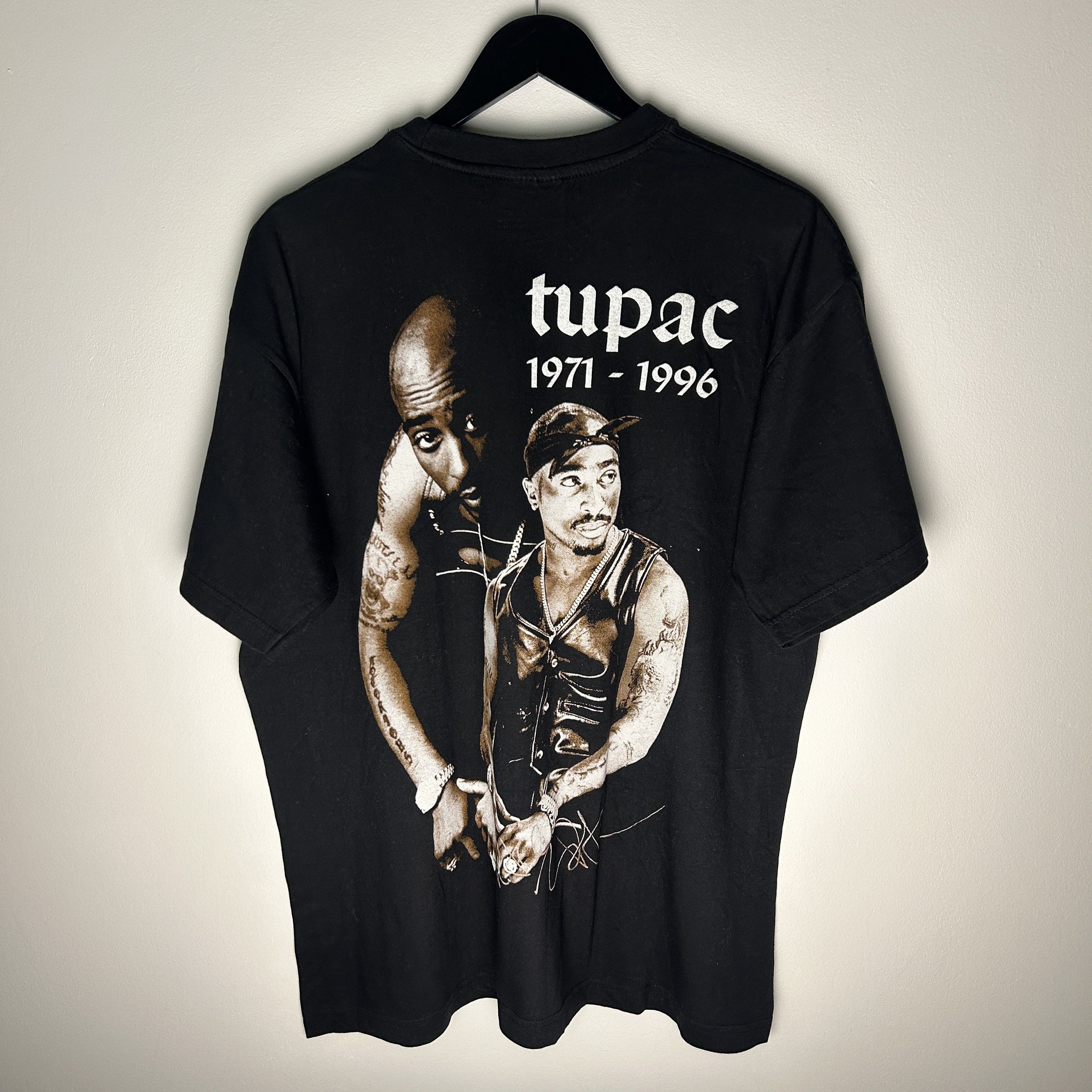 Rap Tees Vintage 2Pac Do For Love Rap Tee 90’s T-shirt Size US XL / EU 56 / 4 - 2 Thumbnail