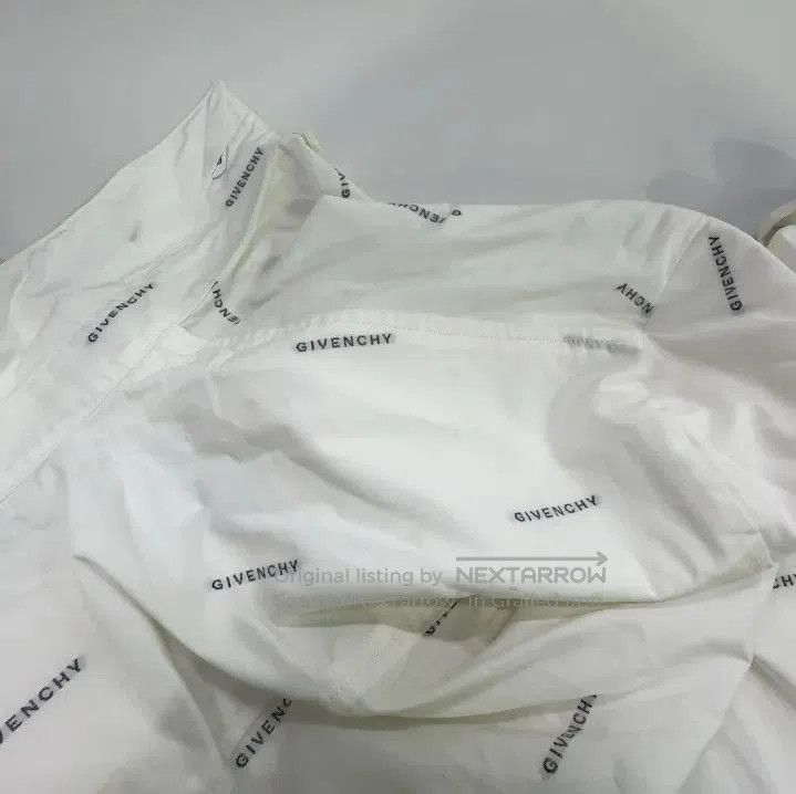 Givenchy Givenchy SS23 Point Collar Logo Print Layered Long. Size US XXS / EU 40 - 1 Thumbnail