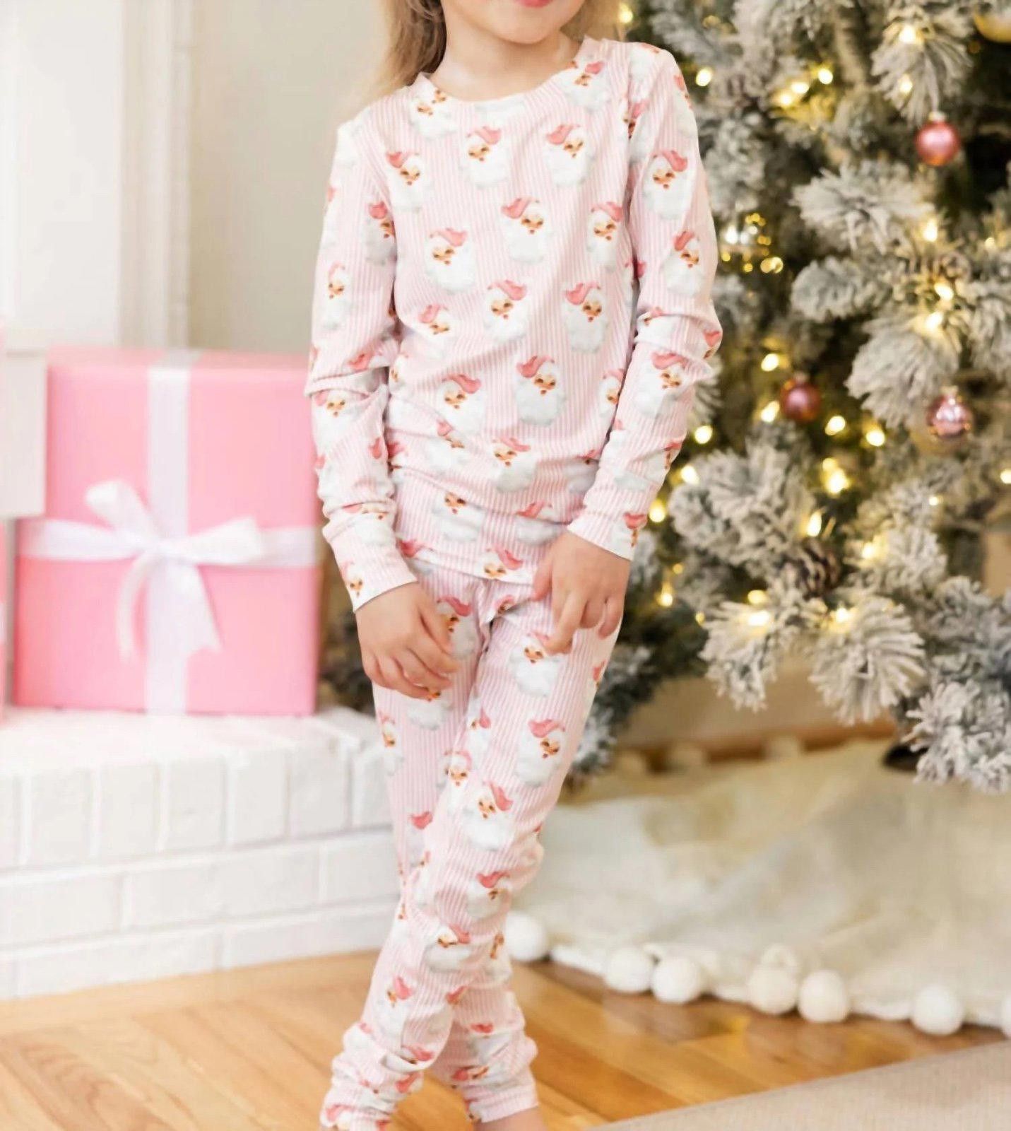 Other Mary Square Santa Print Pajama Set Size 12 Size L / US 10 / IT 46 - 1 Thumbnail