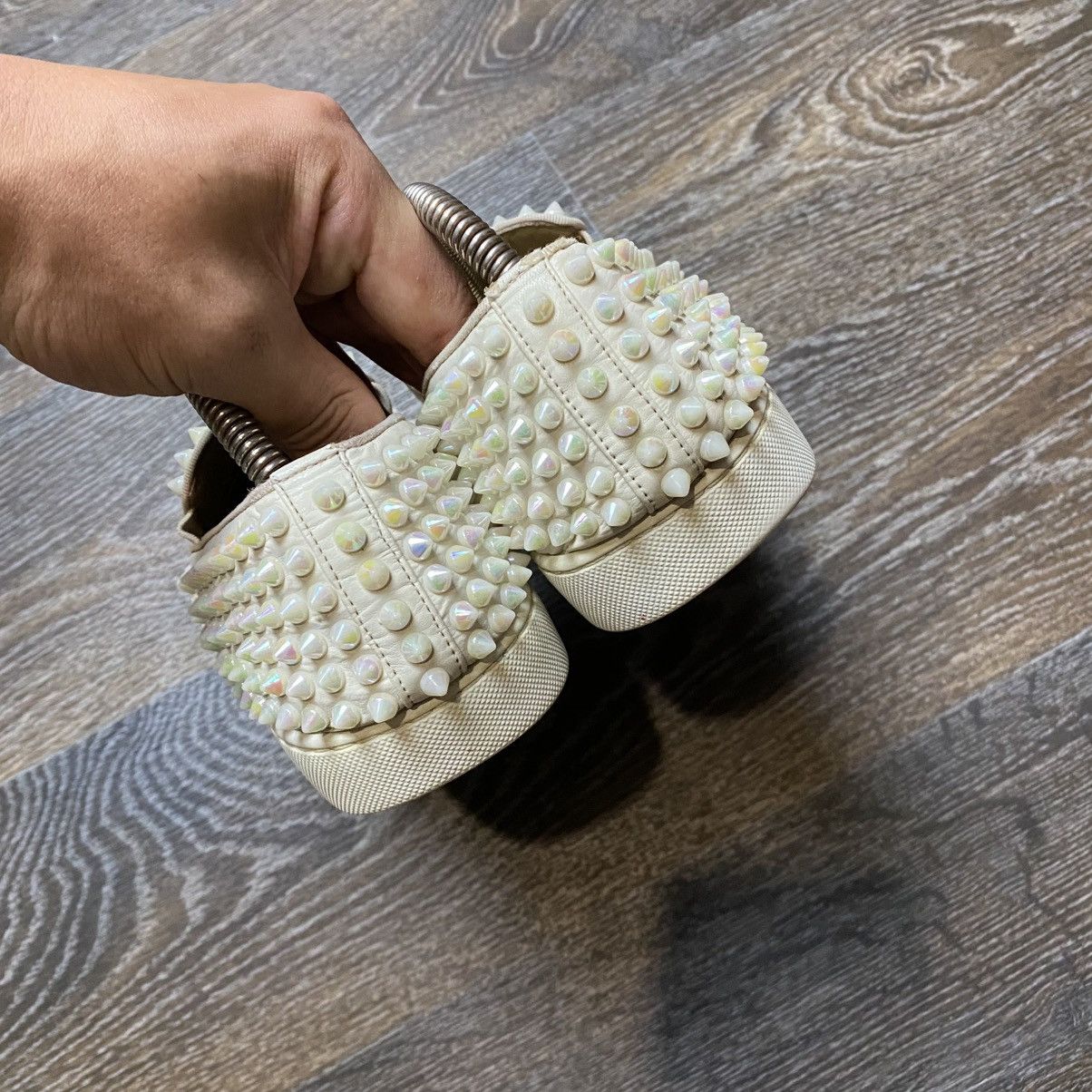 Japanese Brand Christian Louboutin Slip On Sneakers Size 38 Size US 8 / IT 38 - 6 Thumbnail