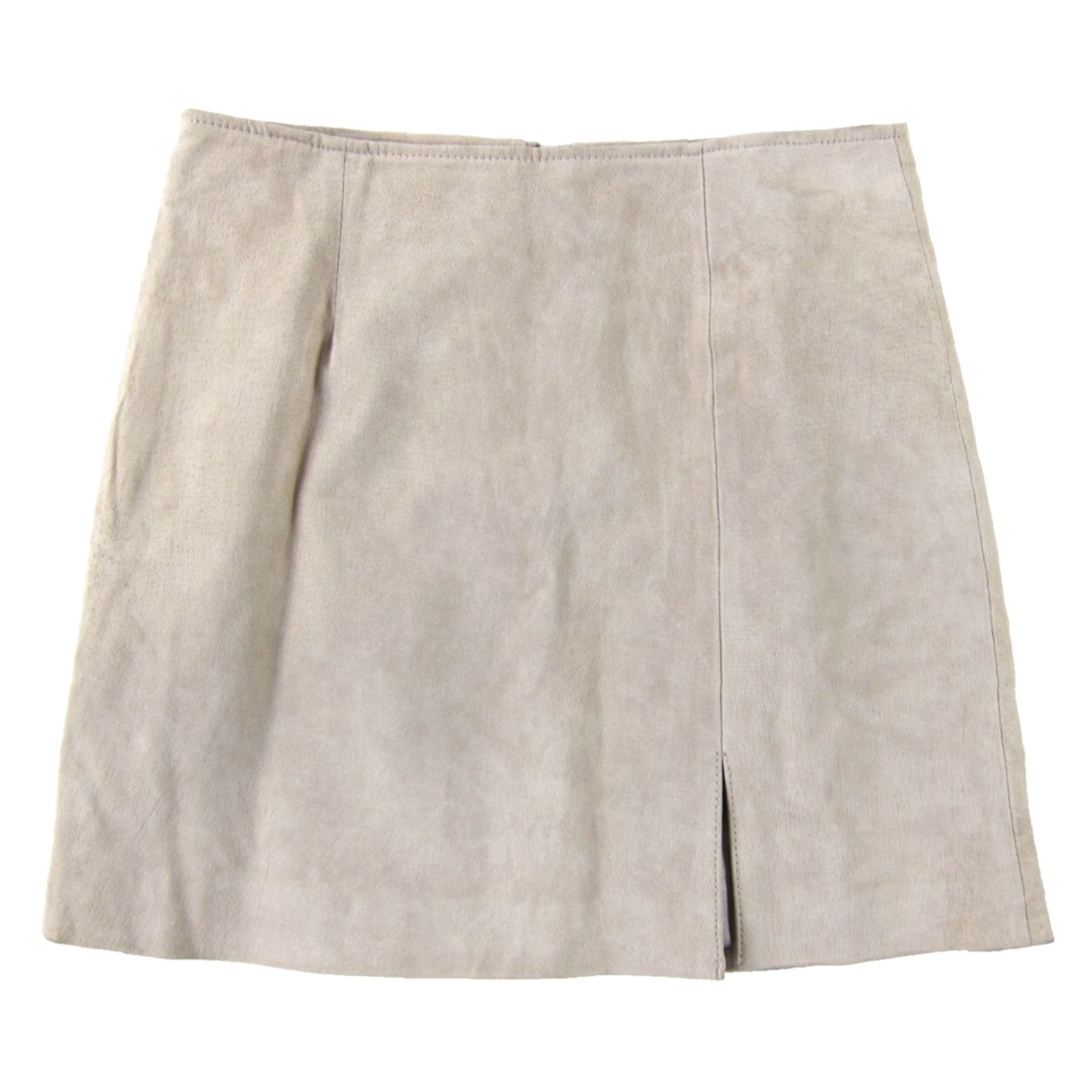 Vintage BLANKNYC Leather Mini Skirt Women 26 Pink 90s 100% Leather Zipper Short Skirt Womens Italy? Size 26" / US 2 / IT 38 - 2 Thumbnail