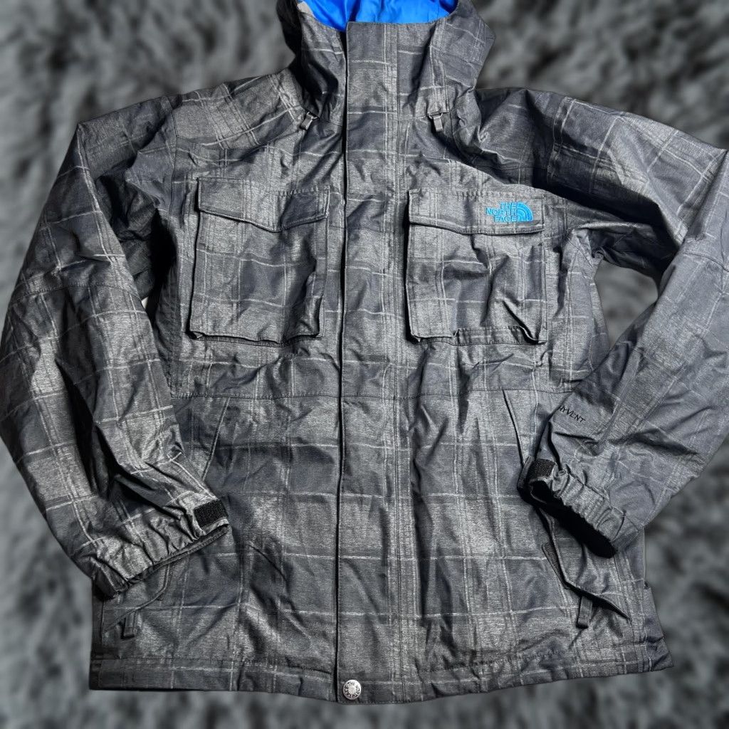 The North Face The North Face Jacket Mens S Gray HyVent Hooded Parka Insulated Winter Regular Fit Short Coat/Jacket Size US S / EU 44-46 / 1 - 1 Thumbnail
