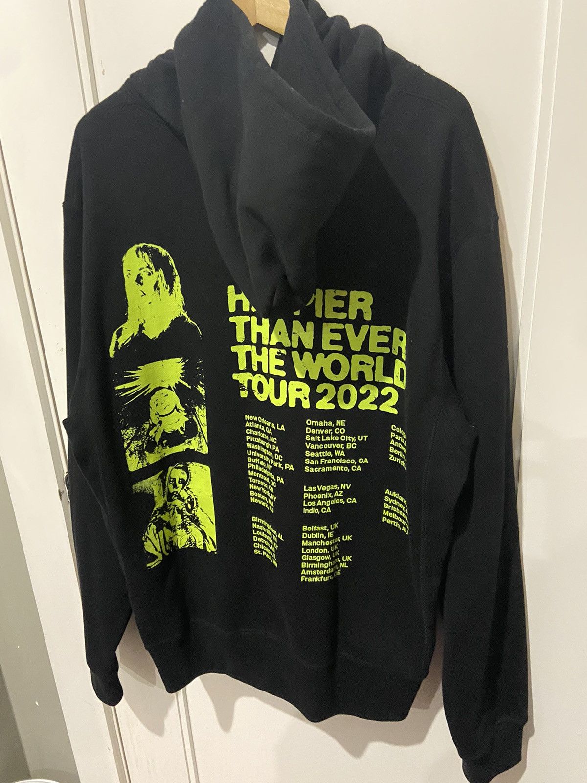 Billie Eilish 2022 selling Tour Hoodie